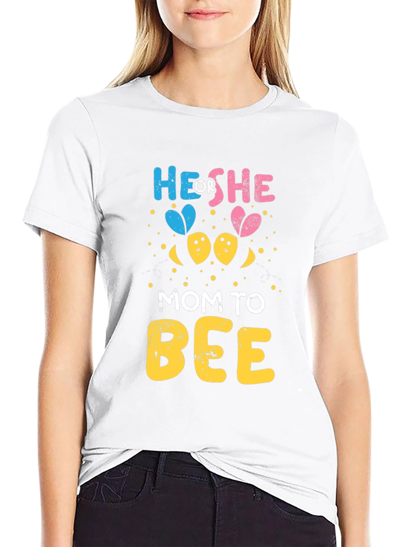 Mom to Bee Gender Reveal T-Shirt