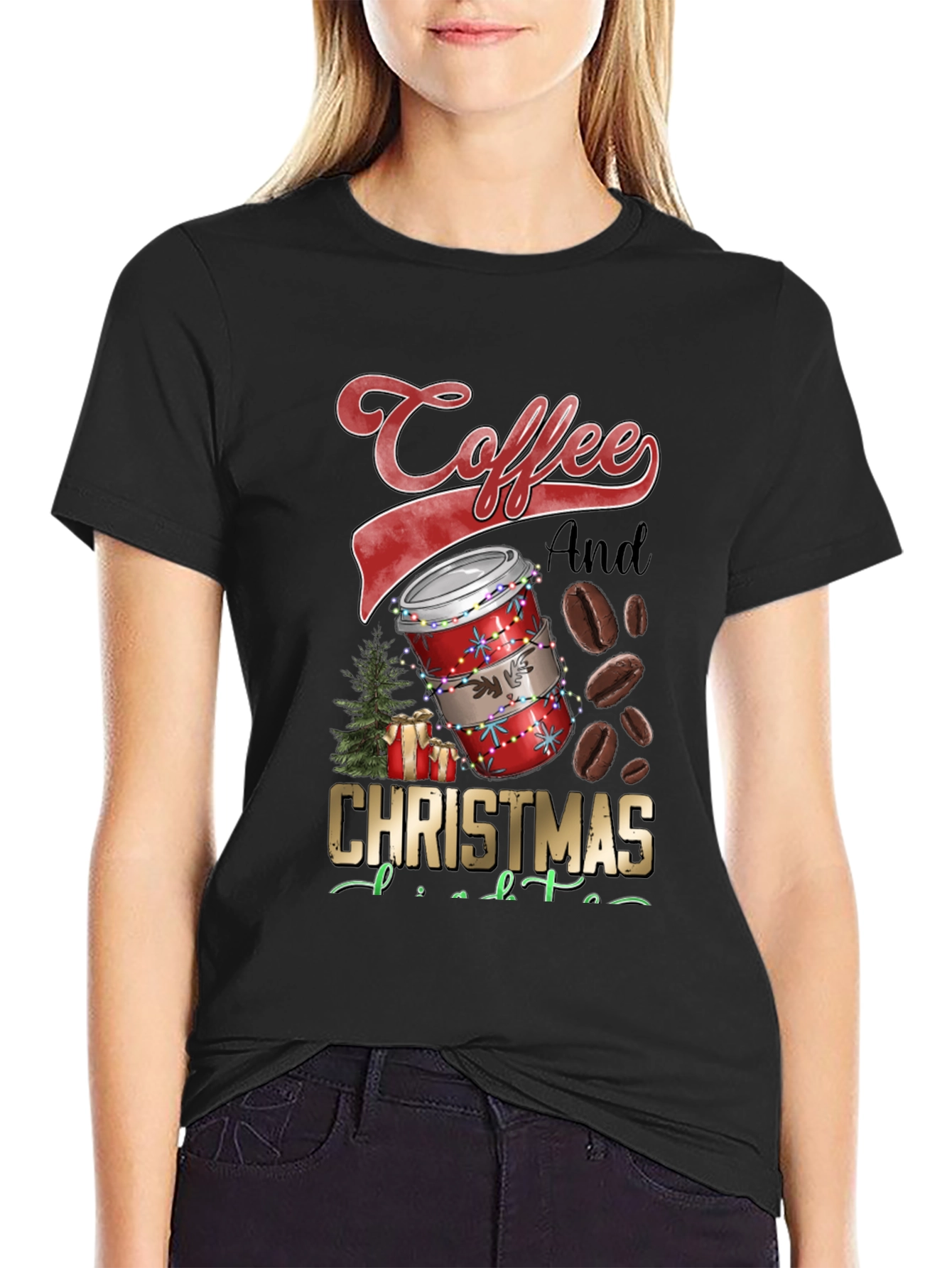 Coffee and Christmas T-Shirt