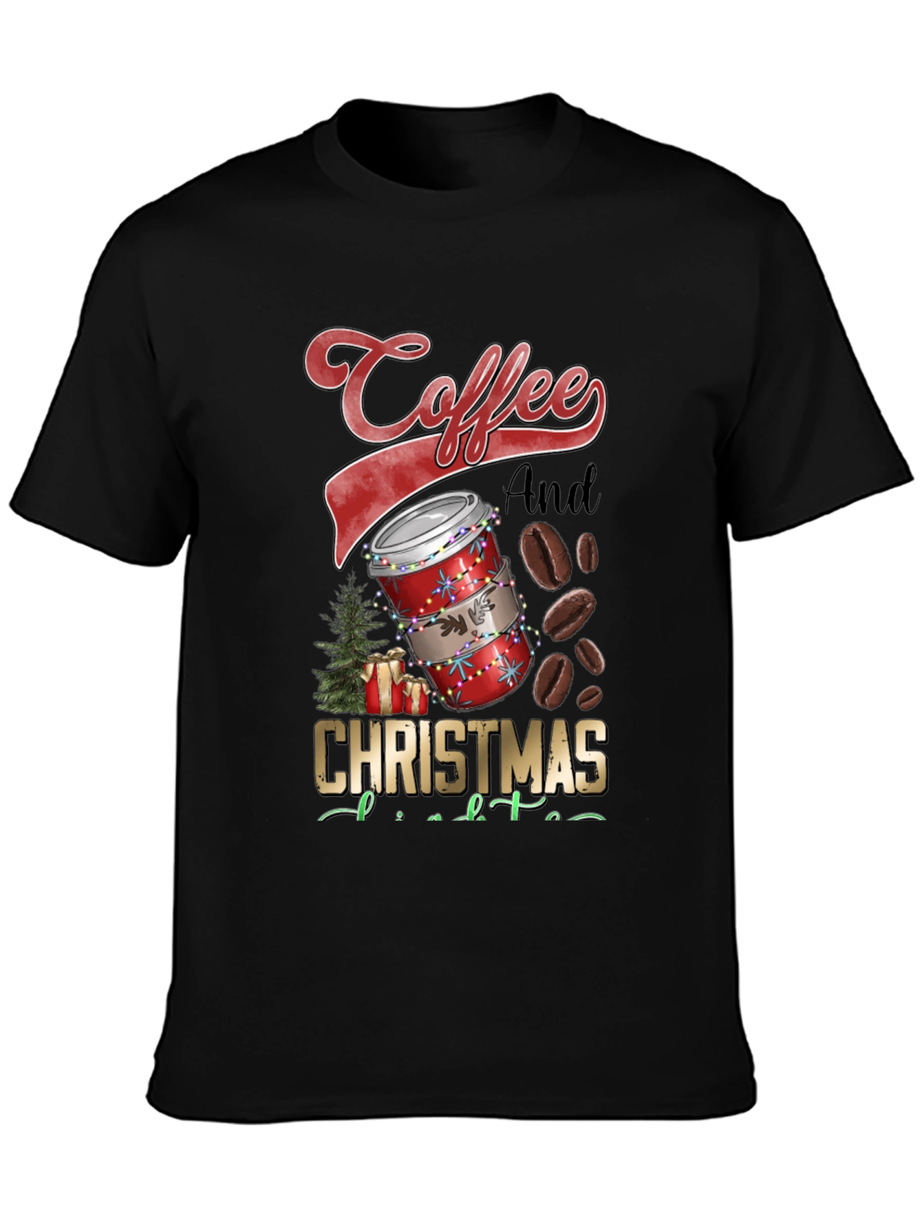 Coffee and Christmas T-Shirt