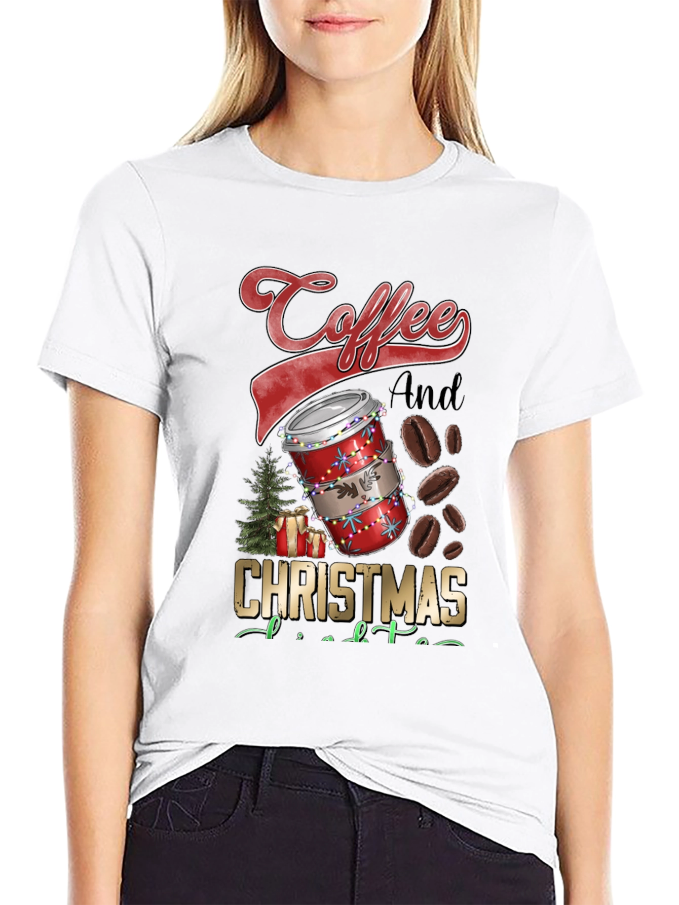 Coffee and Christmas T-Shirt