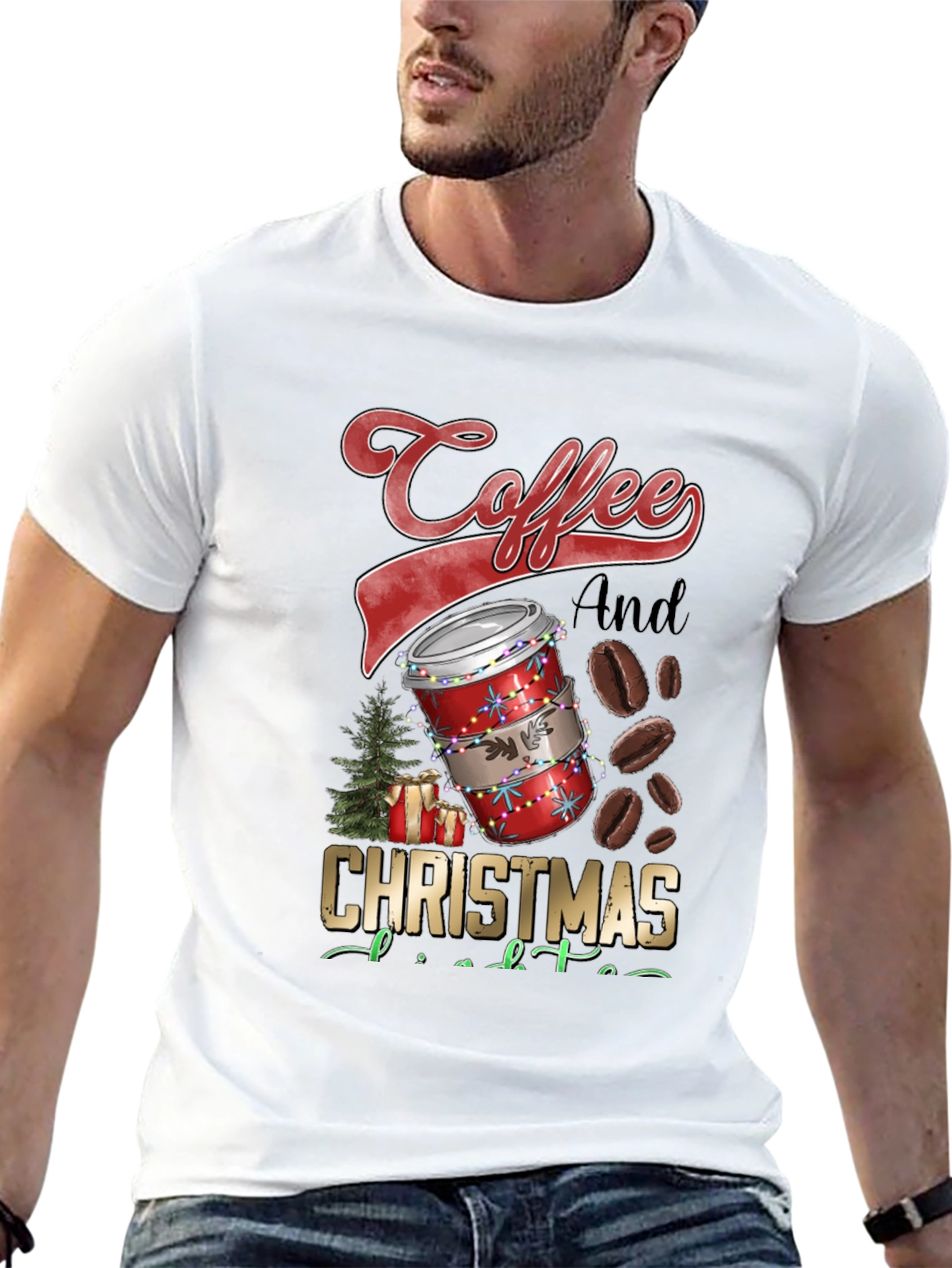Coffee and Christmas T-Shirt
