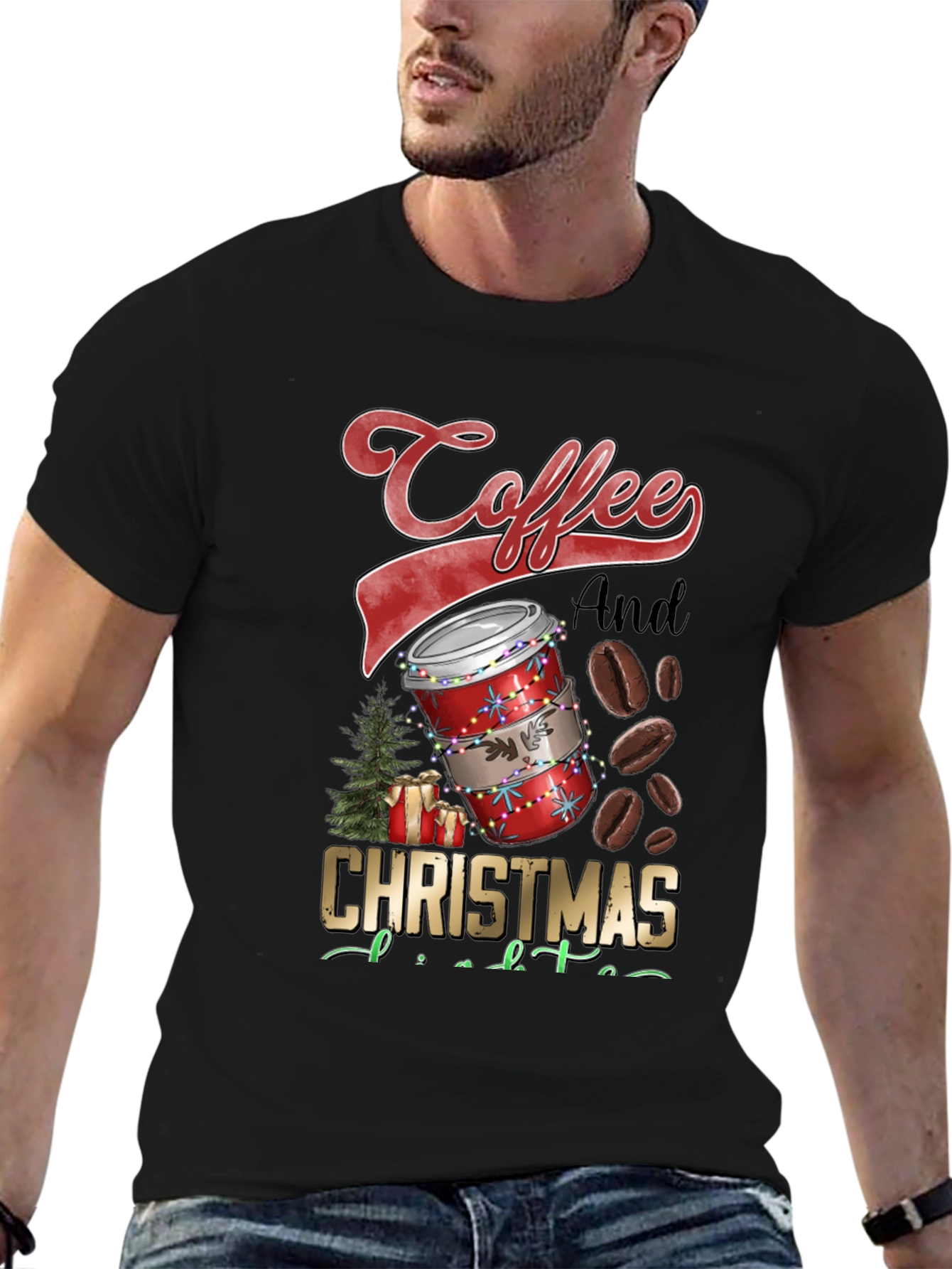 Coffee and Christmas T-Shirt
