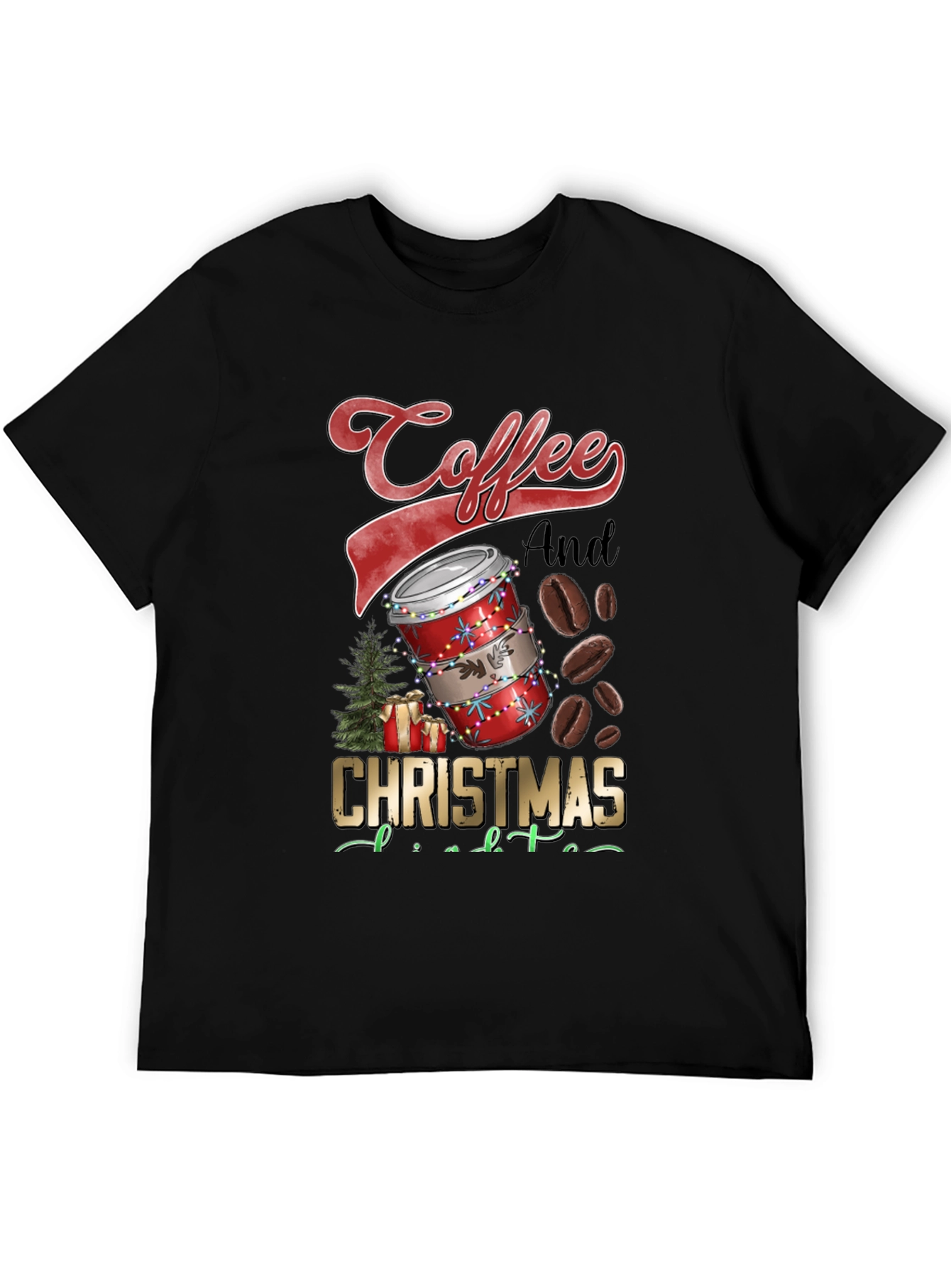 Coffee and Christmas T-Shirt