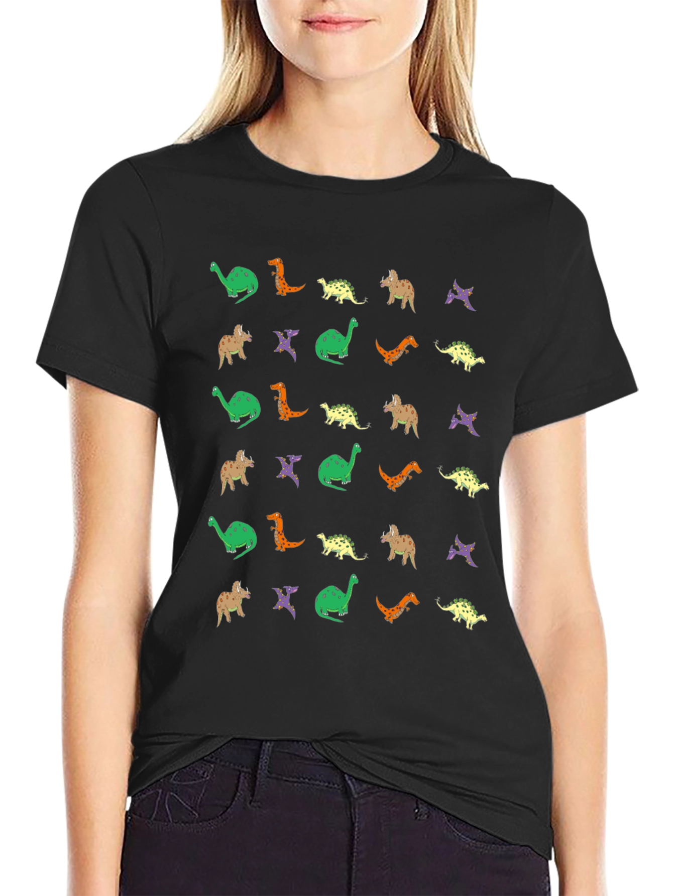 Dinosaur Pattern T-Shirt