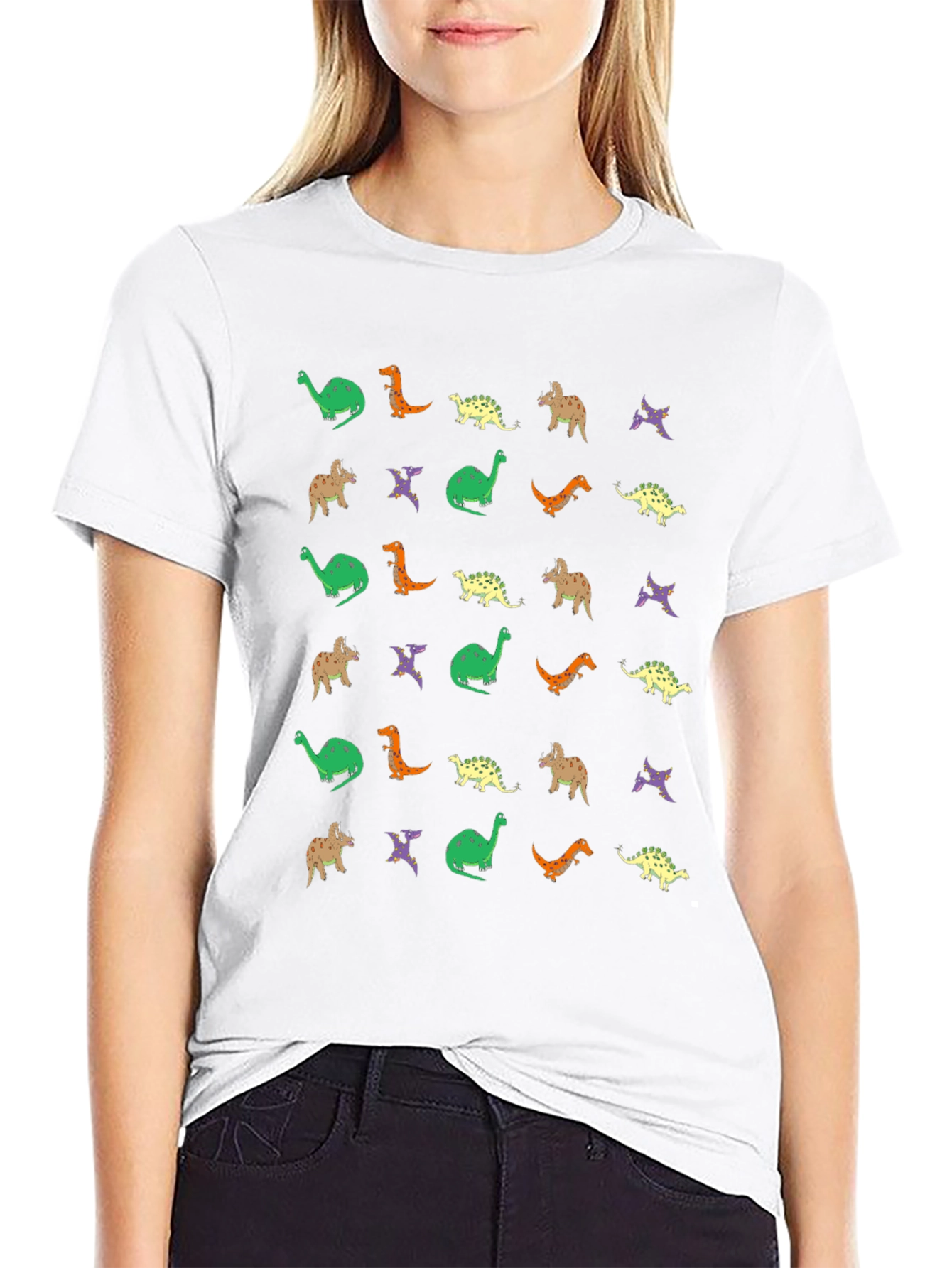 Dinosaur Pattern T-Shirt