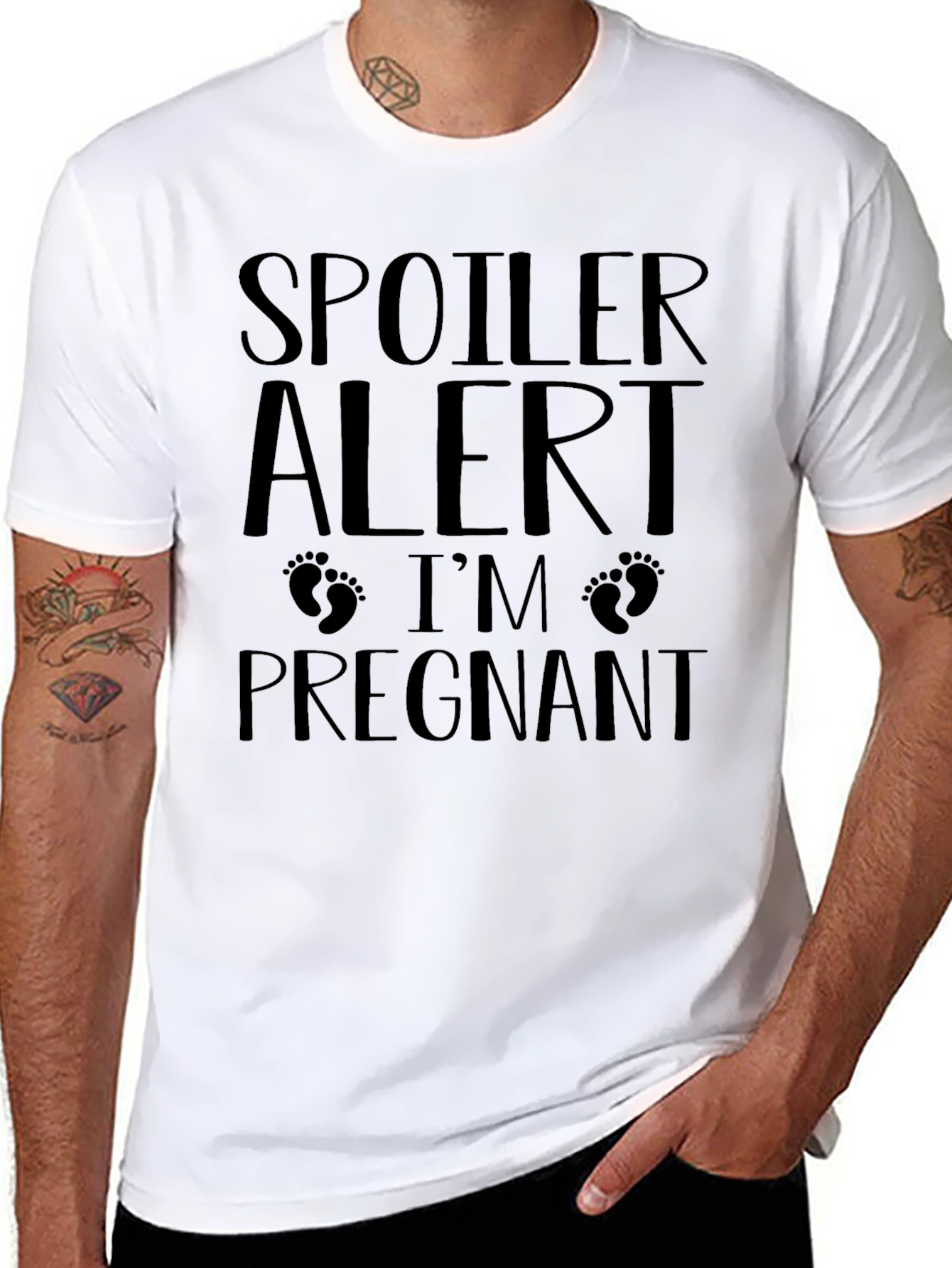 Spoiler Alert Im Pregnant Unisex T-Shirt