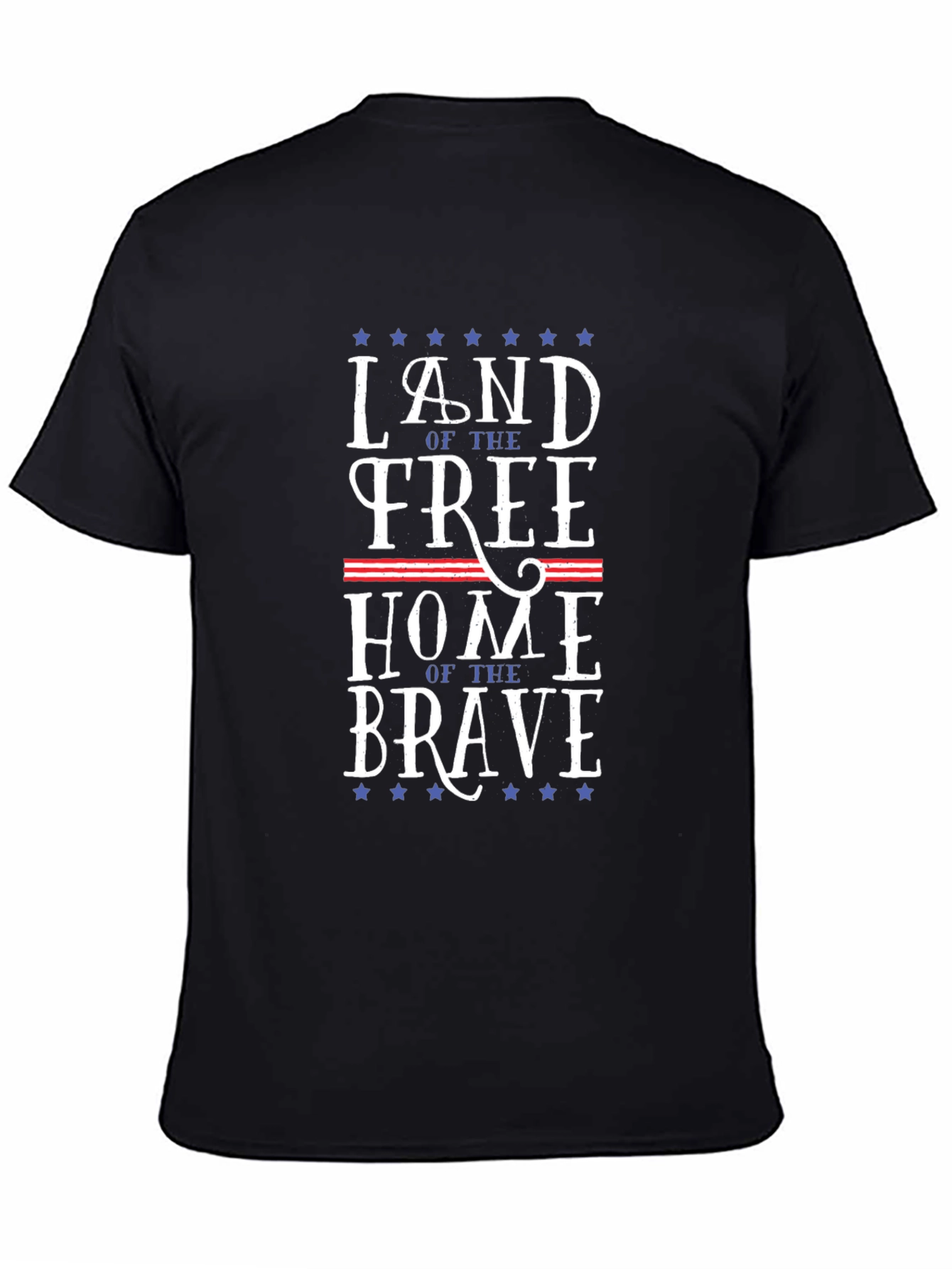 Land of the Free Patriotic Graphic Tee