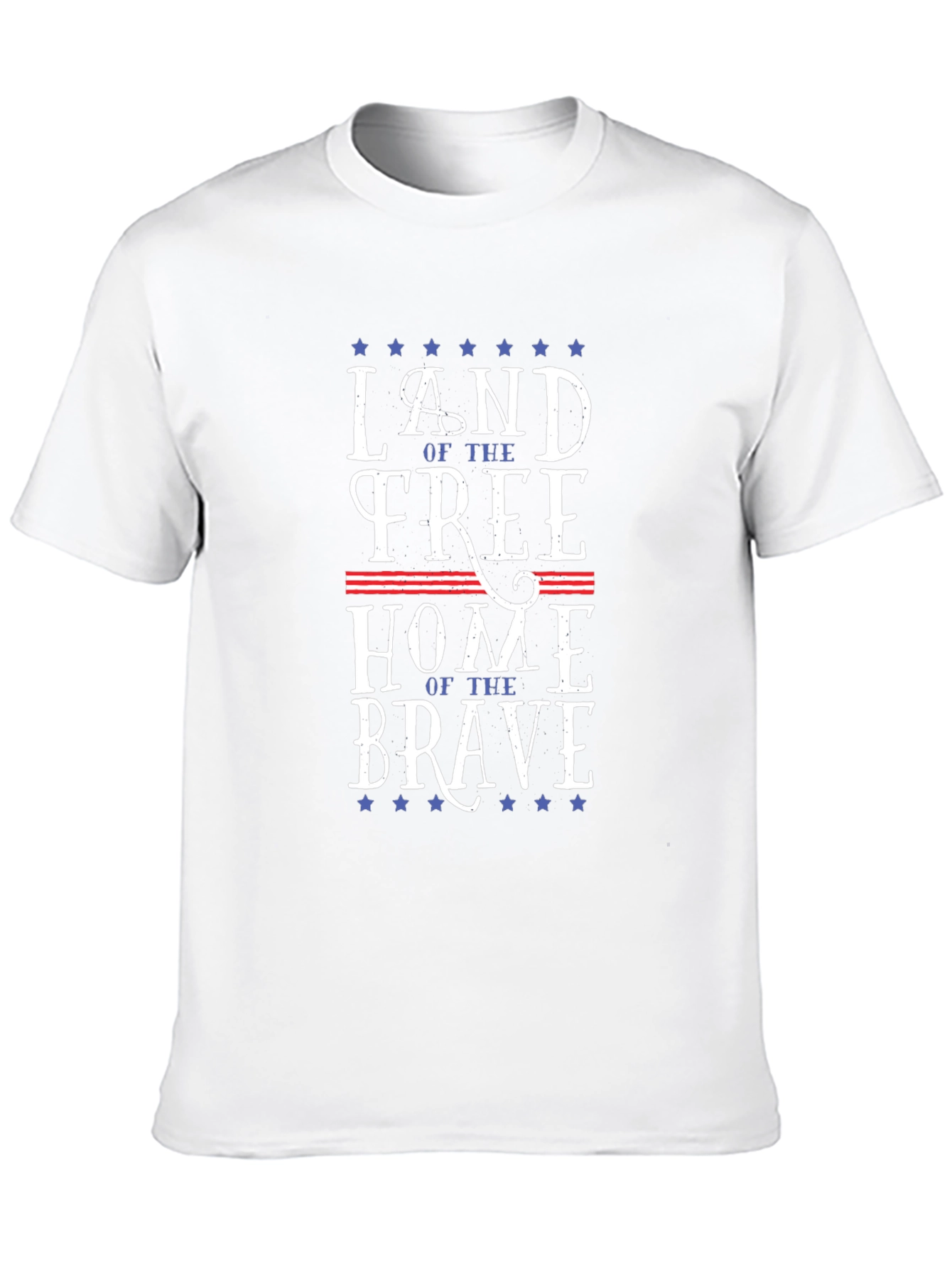 Land of the Free Patriotic Graphic Tee