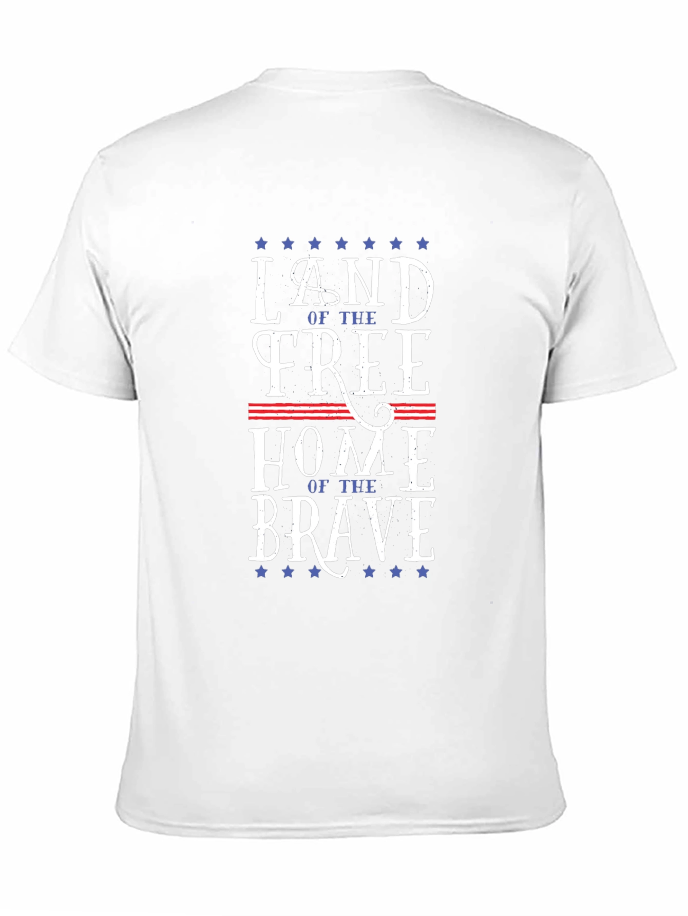 Land of the Free Patriotic Graphic Tee