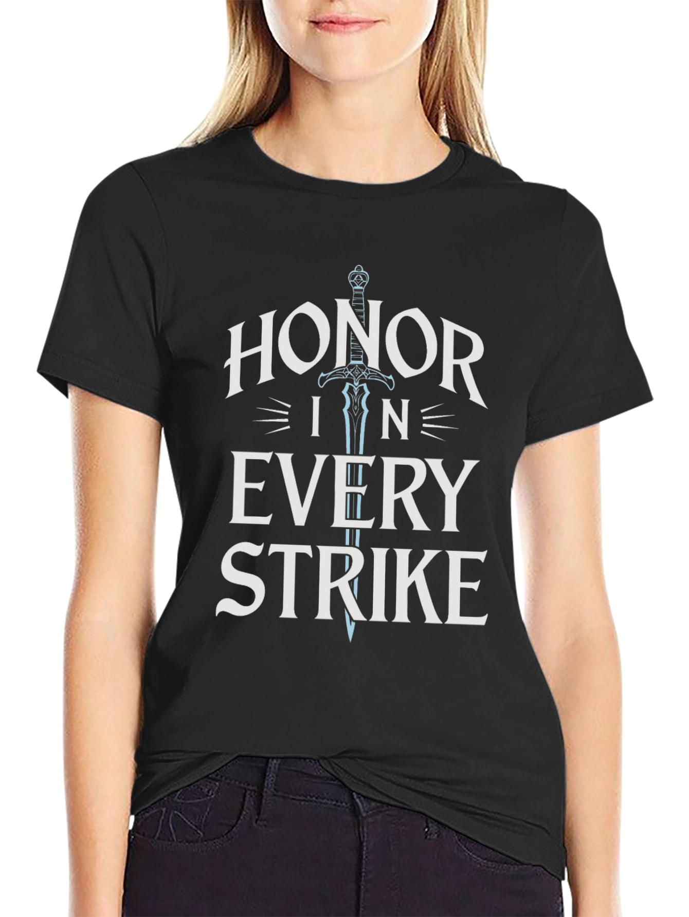 Honor In Every Strike Graphic T-Shirt