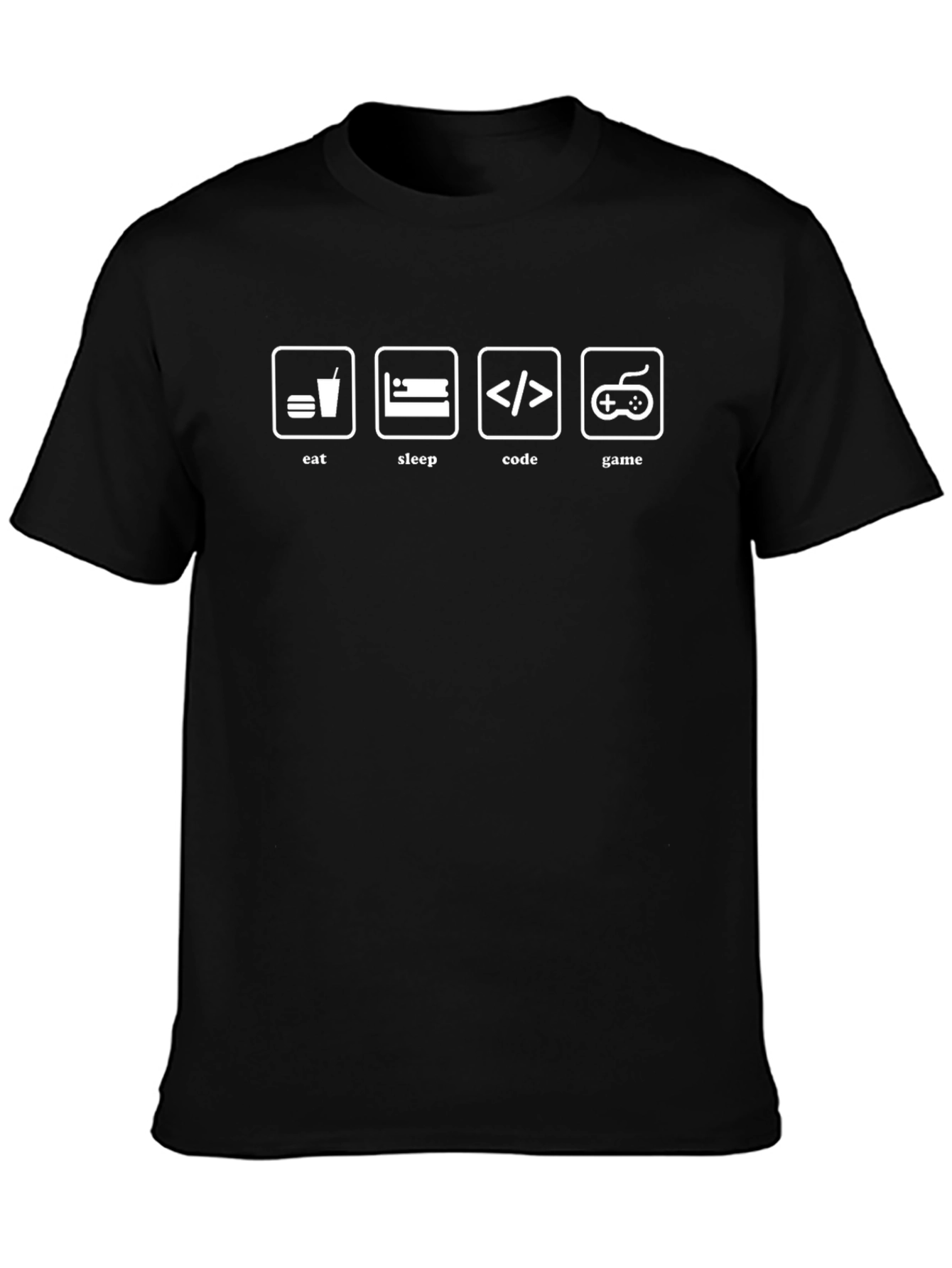 Eat Sleep Code Game T-Shirt - Programmer Life