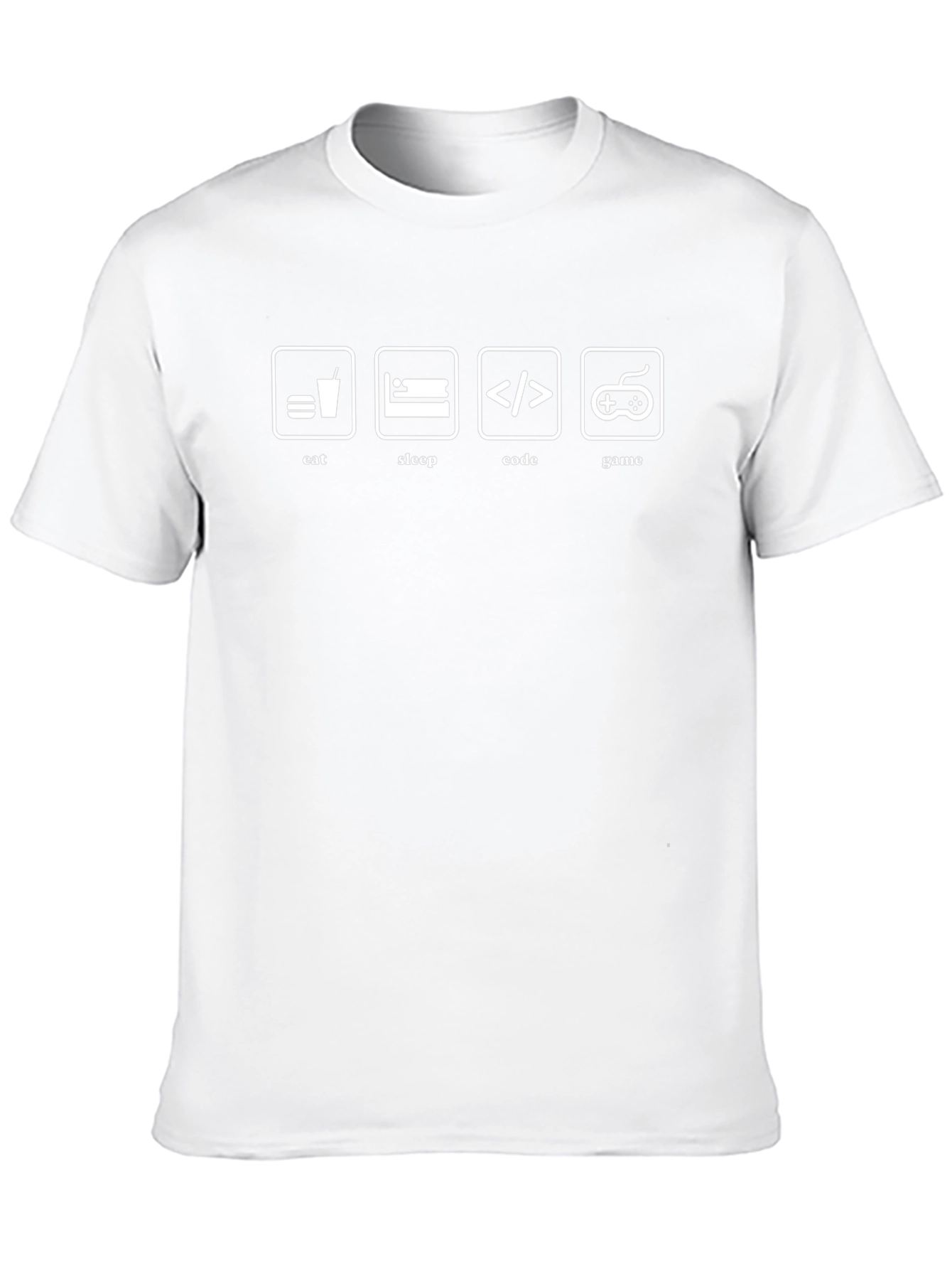 Eat Sleep Code Game T-Shirt - Programmer Life