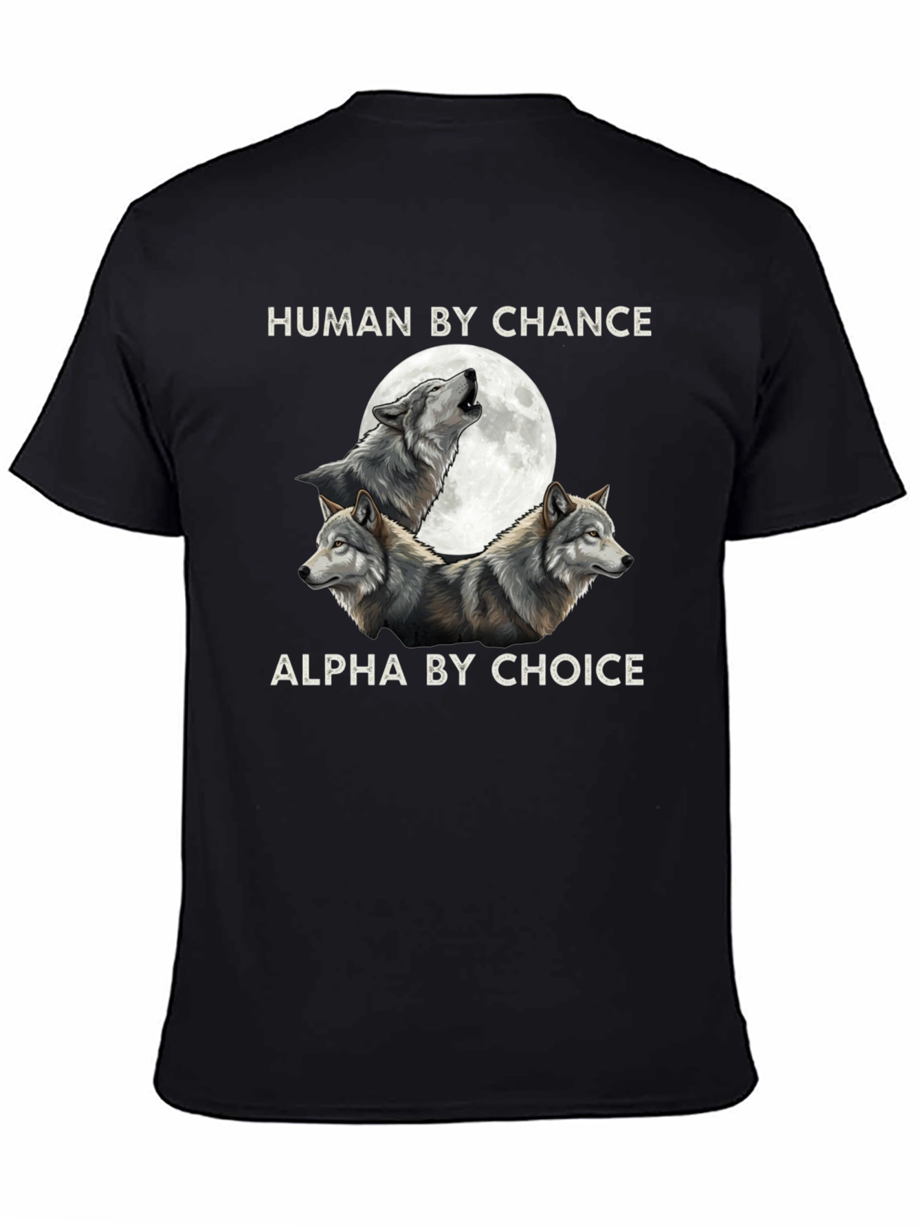 Human By Chance Wolf Graphic Tee