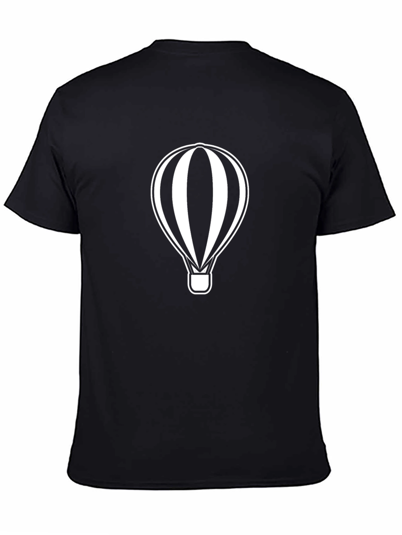 Hot Air Balloon Graphic Tee - Soft Cotton Blend