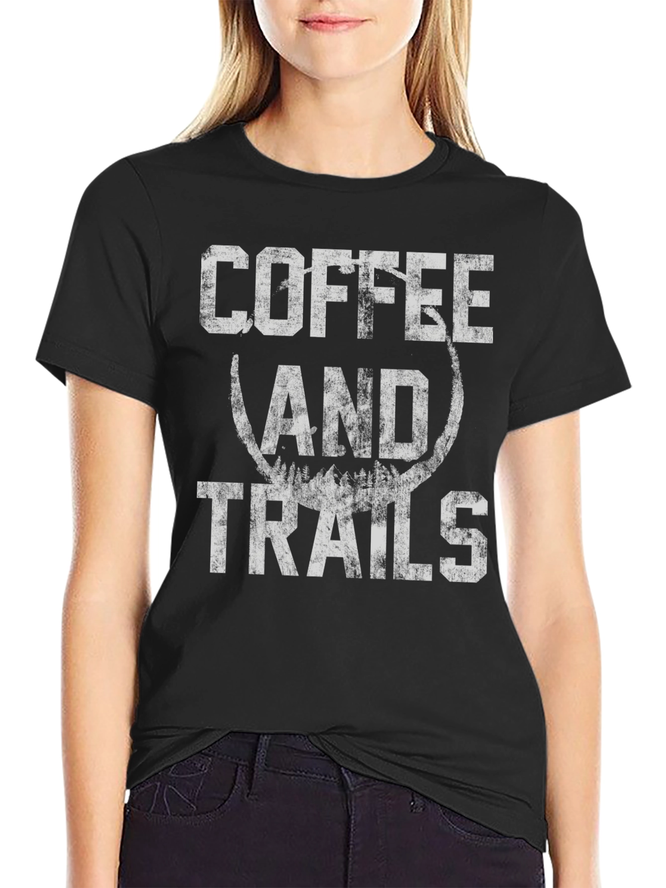 Coffee and Trails Graphic Tee