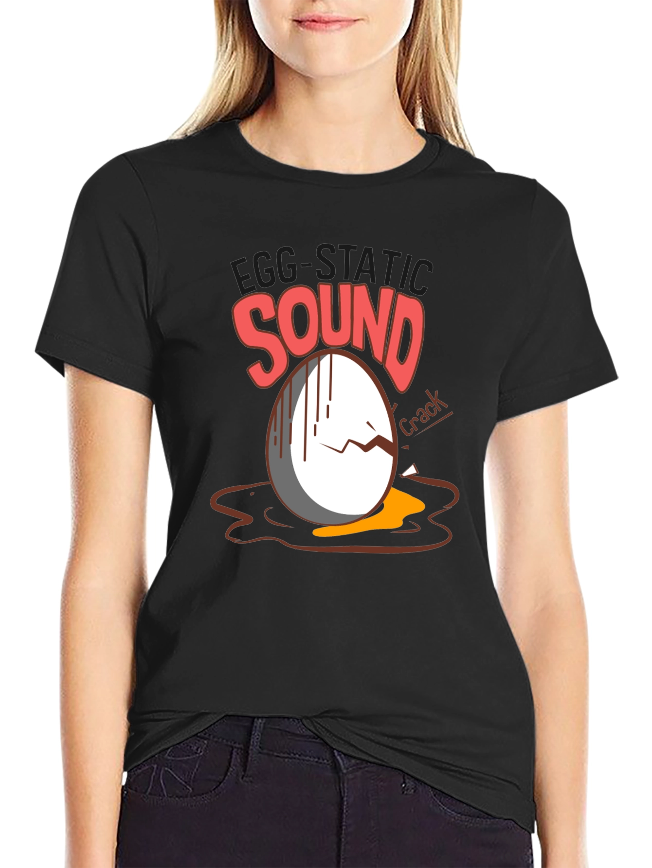 Egg-Static Sound Crack T-Shirt
