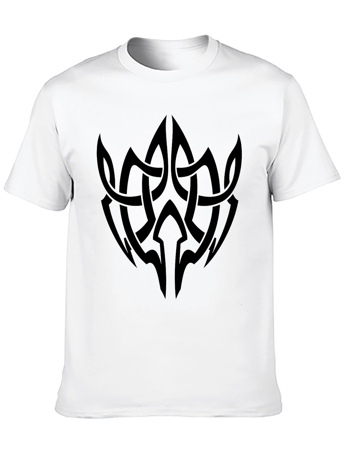 Black Celtic Knot Graphic Tee for Men