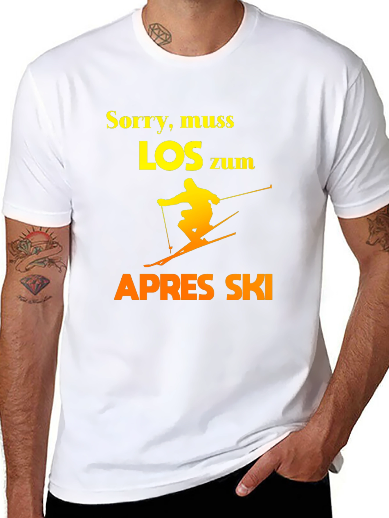 Apres Ski Skiing T-Shirt - Funny Ski Design