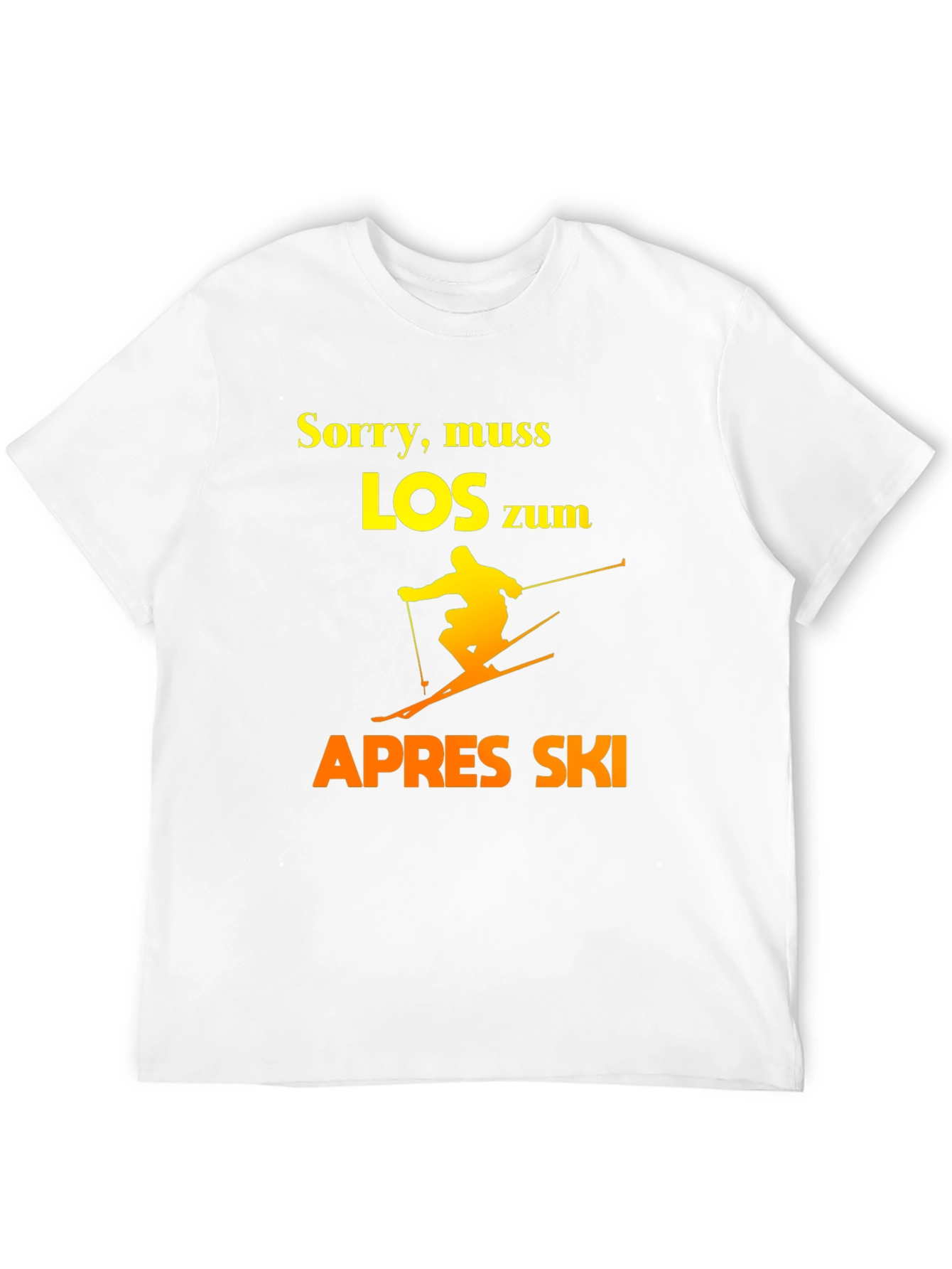 Apres Ski Skiing T-Shirt - Funny Ski Design