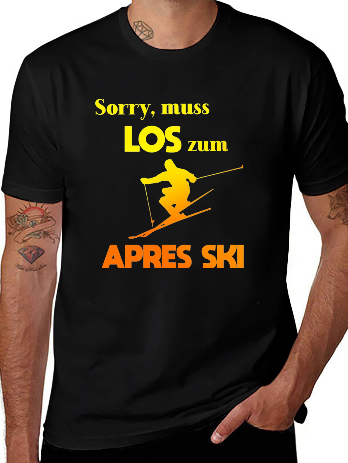 Apres Ski Skiing T-Shirt - Funny Ski Design