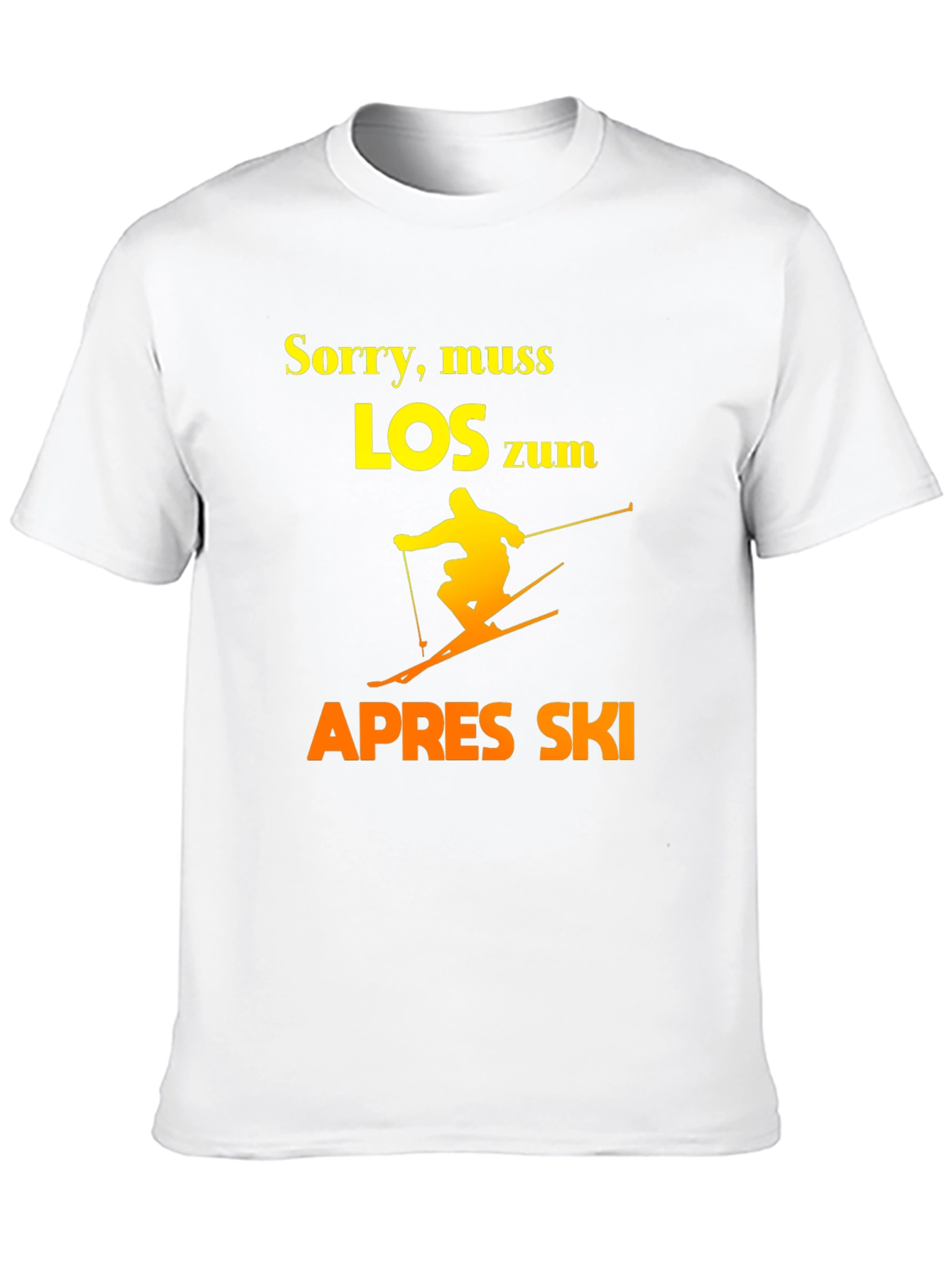 Apres Ski Skiing T-Shirt - Funny Ski Design