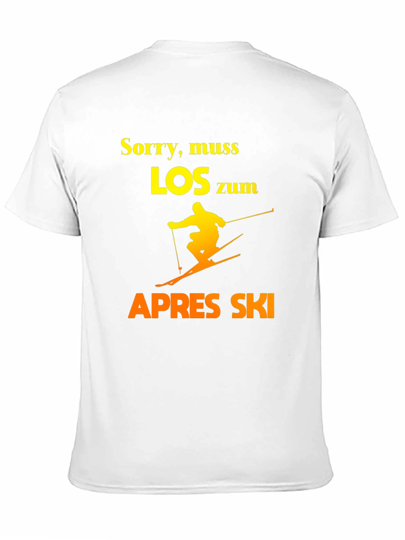 Apres Ski Skiing T-Shirt - Funny Ski Design