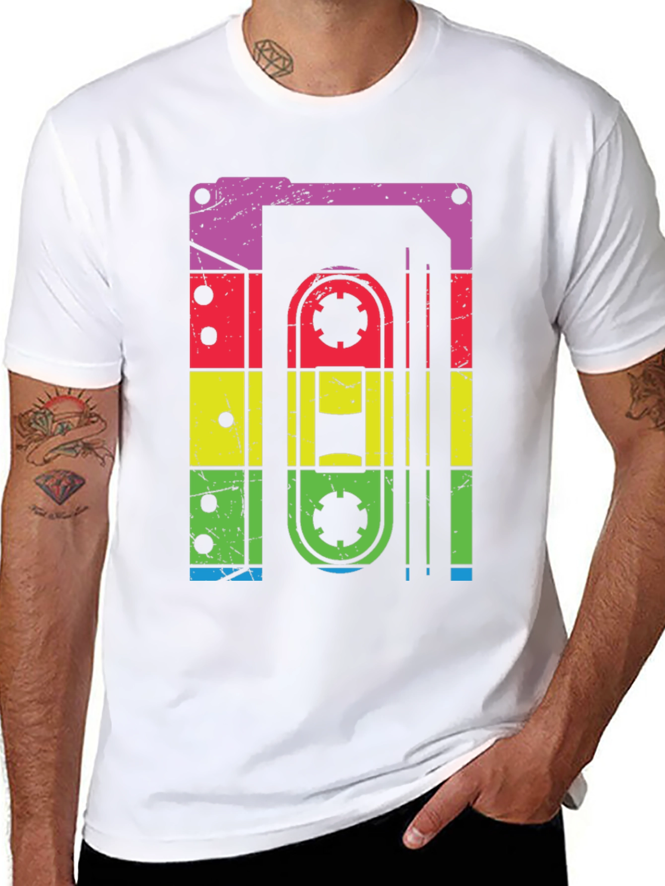 Retro Cassette Tape Graphic Tee