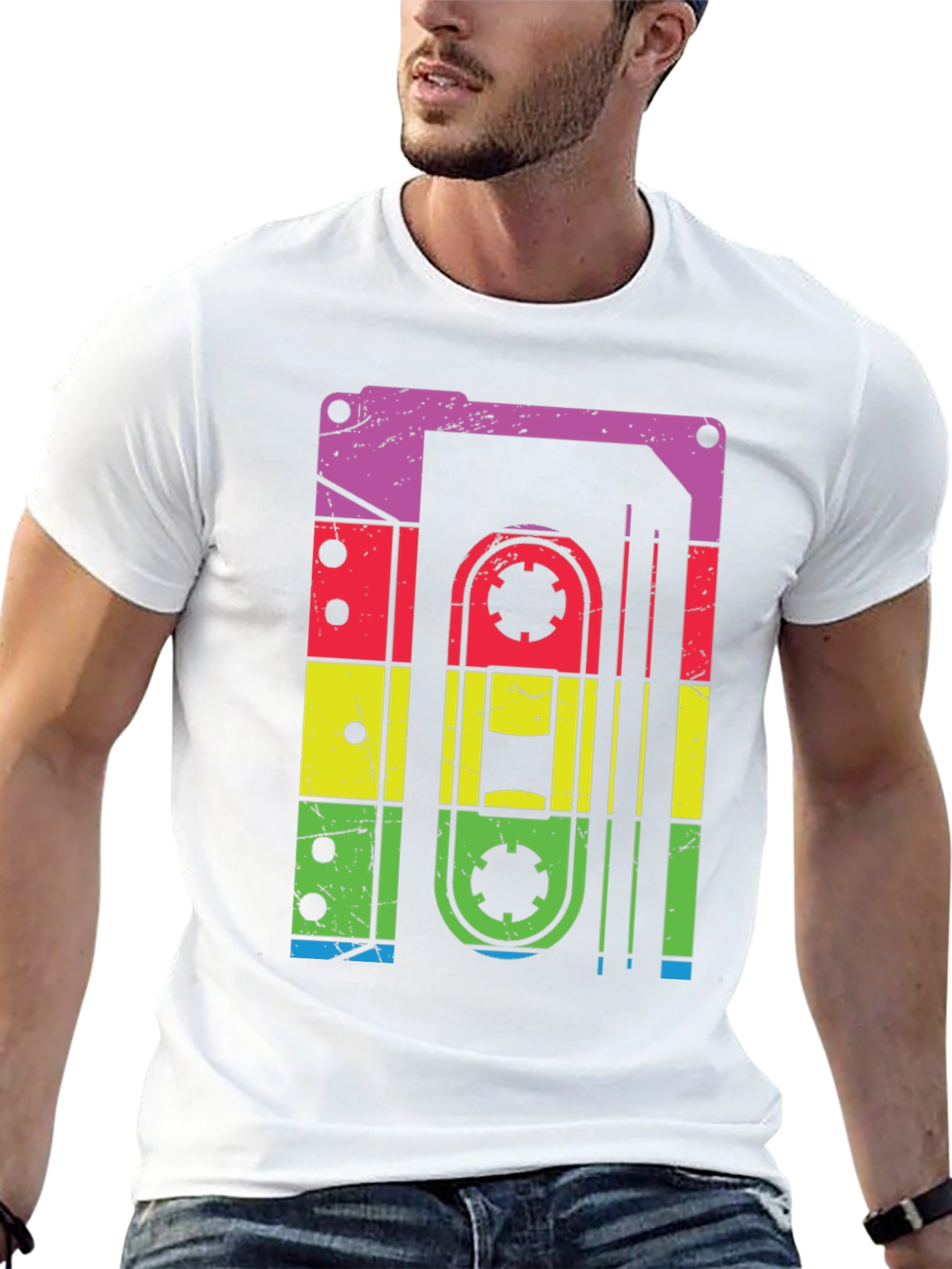 Retro Cassette Tape Graphic Tee