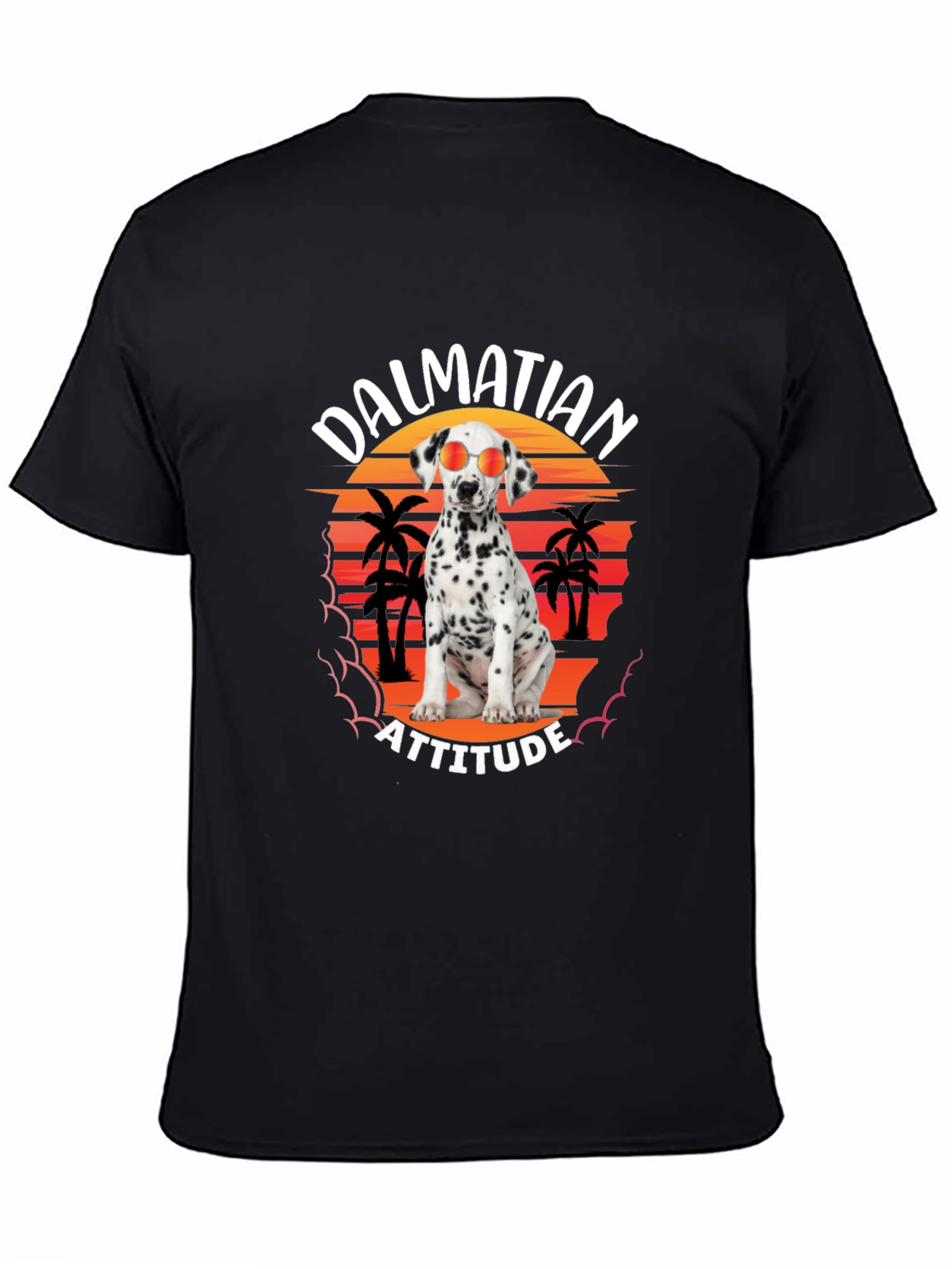 Dalmatian Attitude Graphic Tee - Stylish Comfort