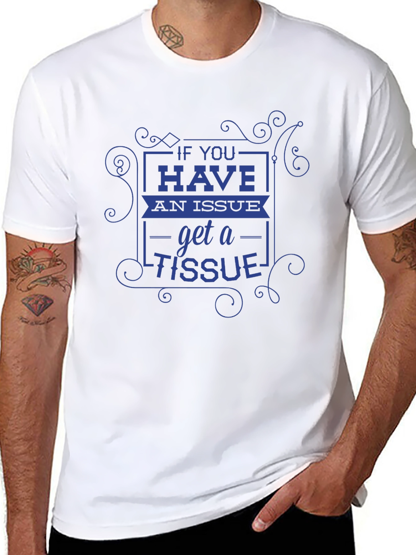 Issue? Get a Tissue! Graphic Tee