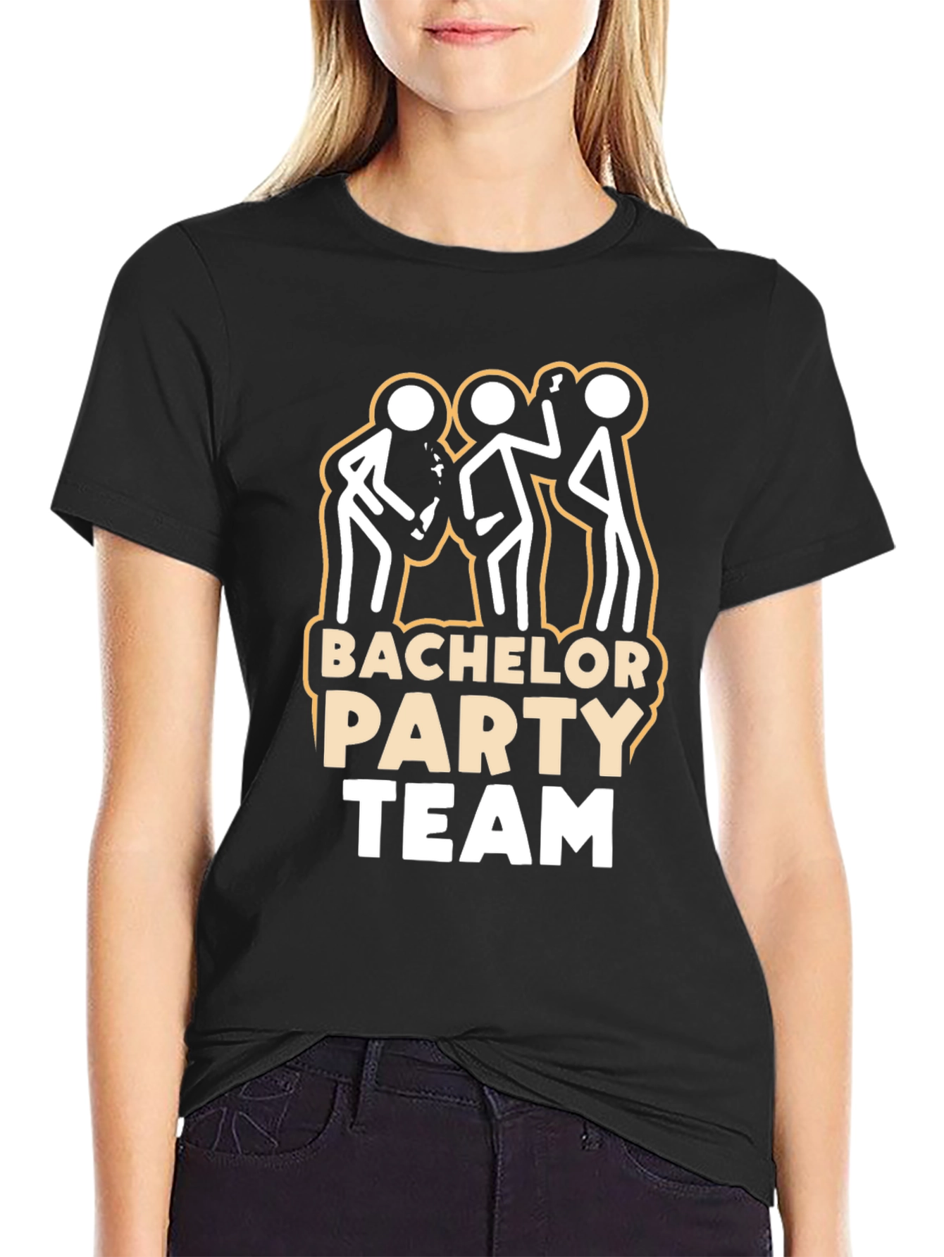 Bachelor Party Team T-Shirt - Fun Celebration Apparel