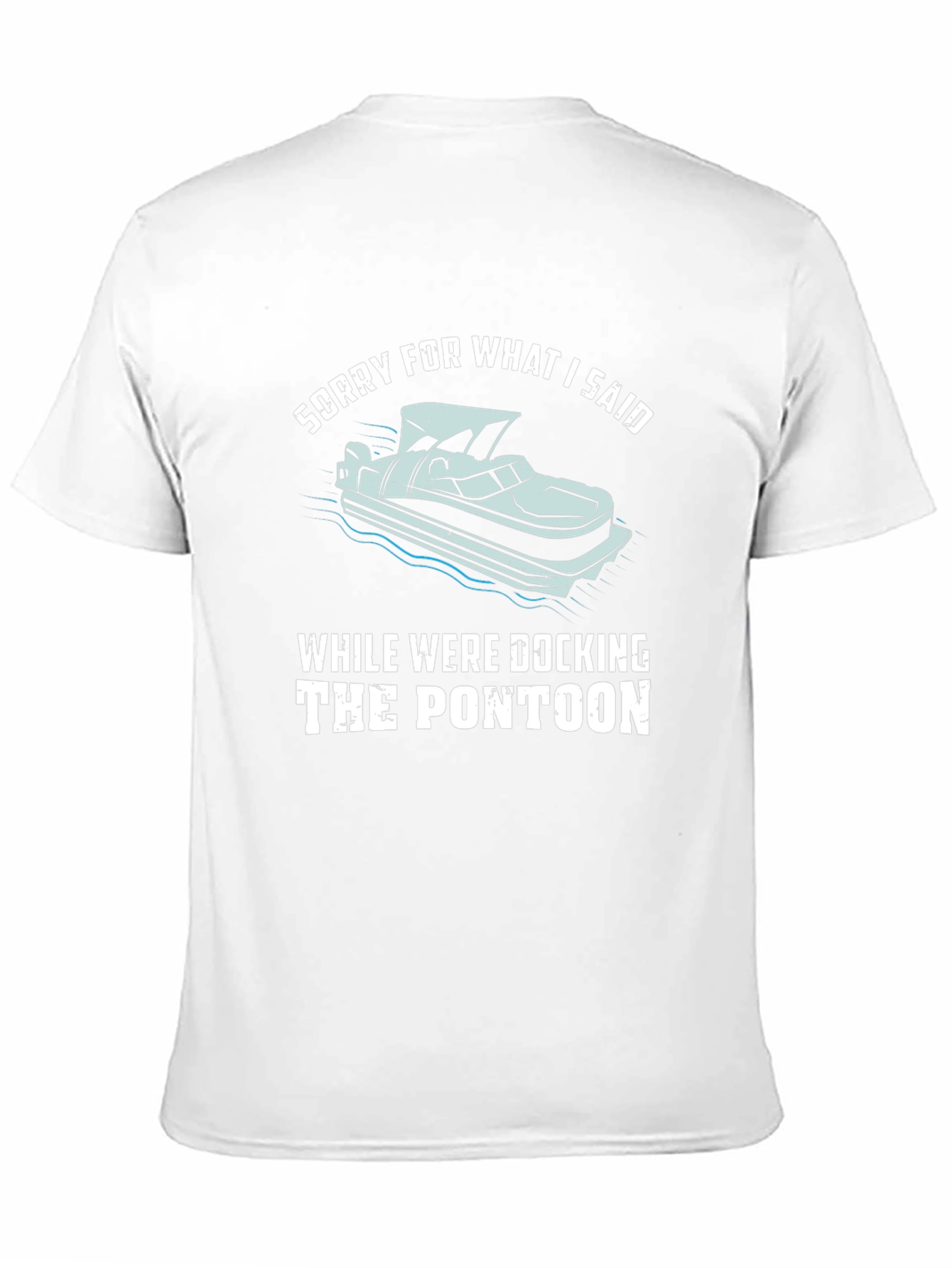 Pontoon Docking T-Shirt - Funny Boating Tee