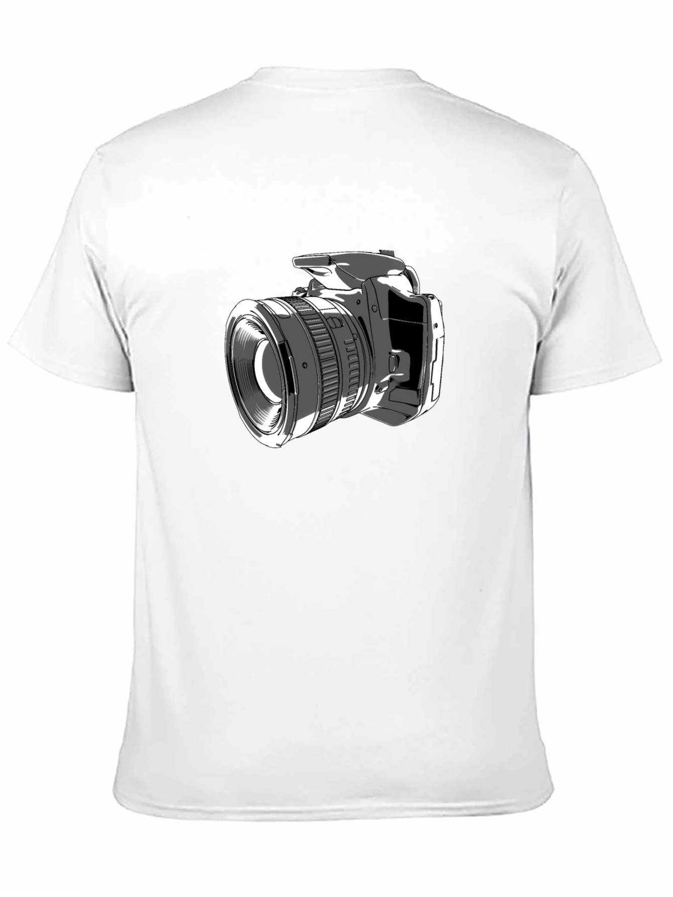 Camera Graphic T-Shirt - Stylish Photographer Tee