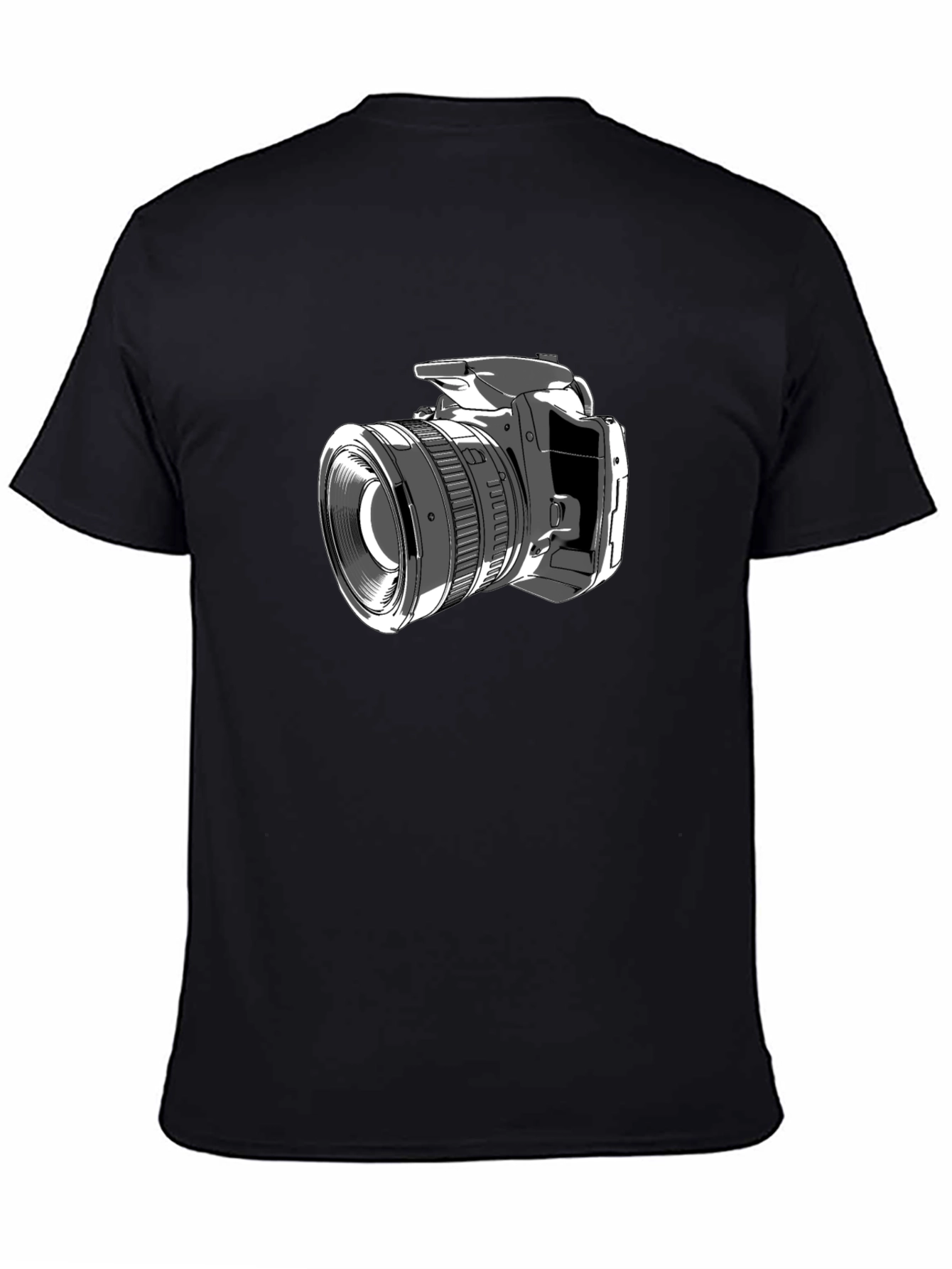 Camera Graphic T-Shirt - Stylish Photographer Tee