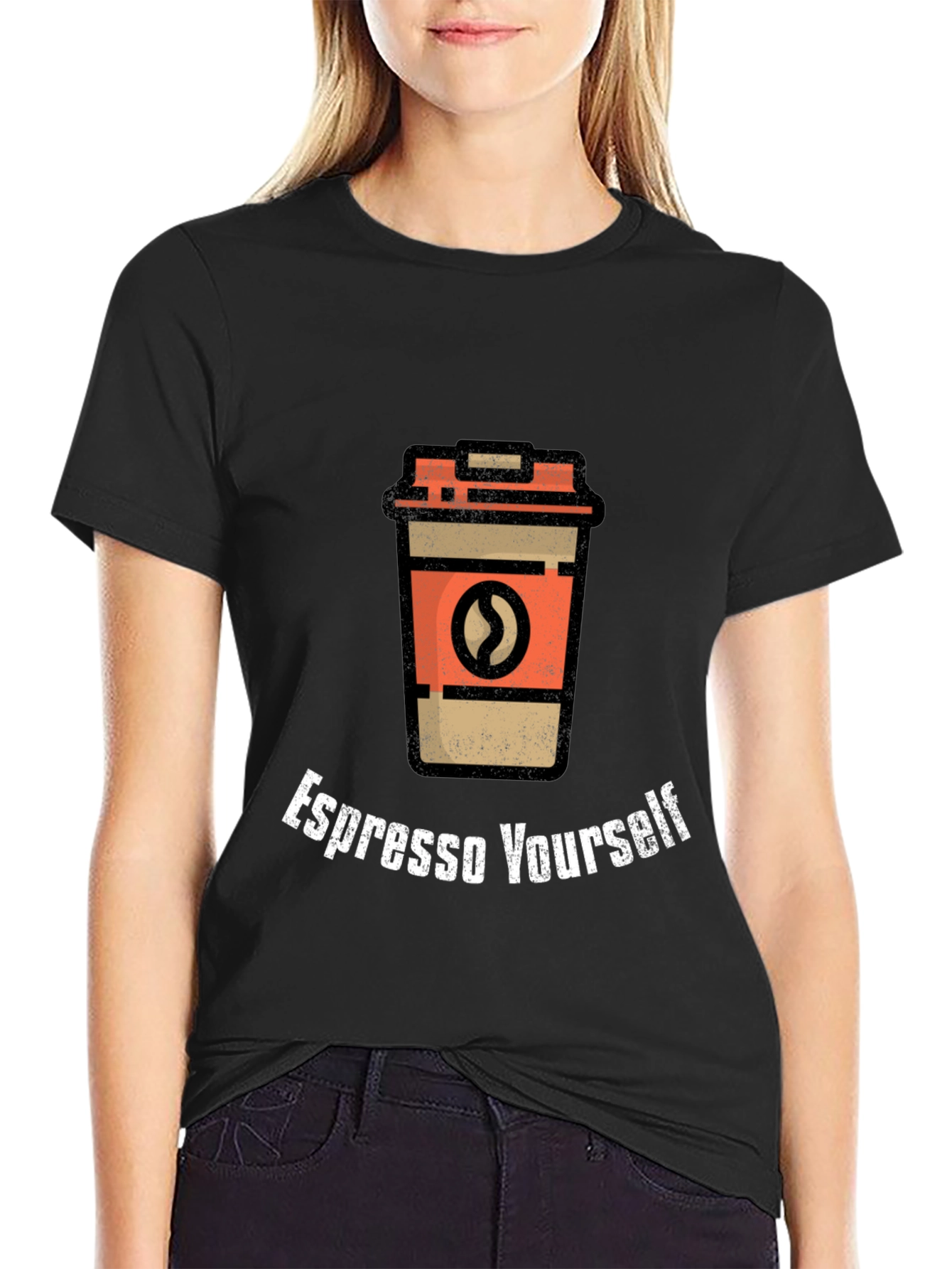 Espresso Yourself Graphic Tee - Coffee Lover T-Shirt