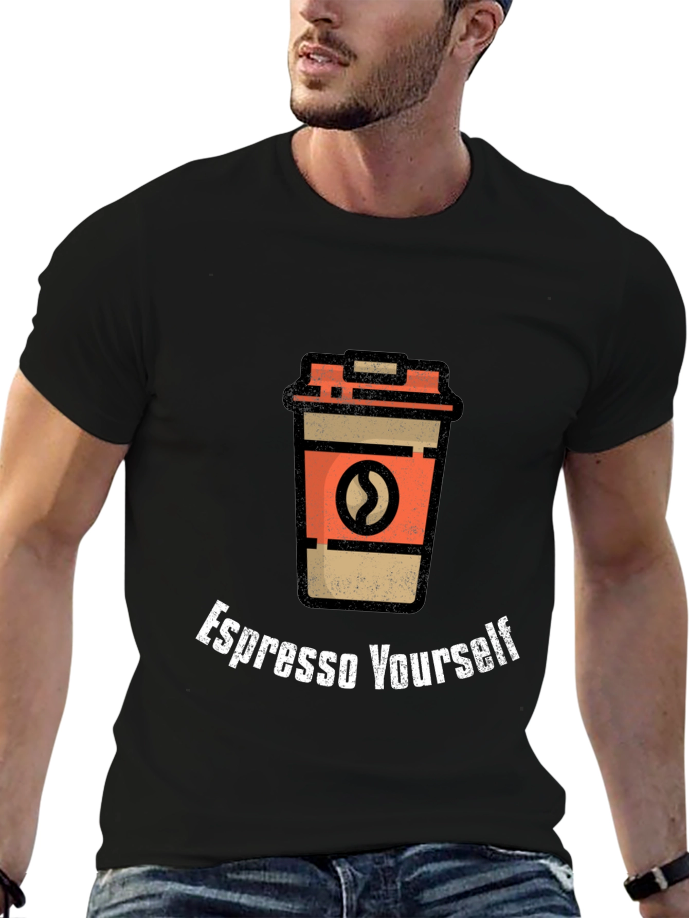 Espresso Yourself Graphic Tee - Coffee Lover T-Shirt