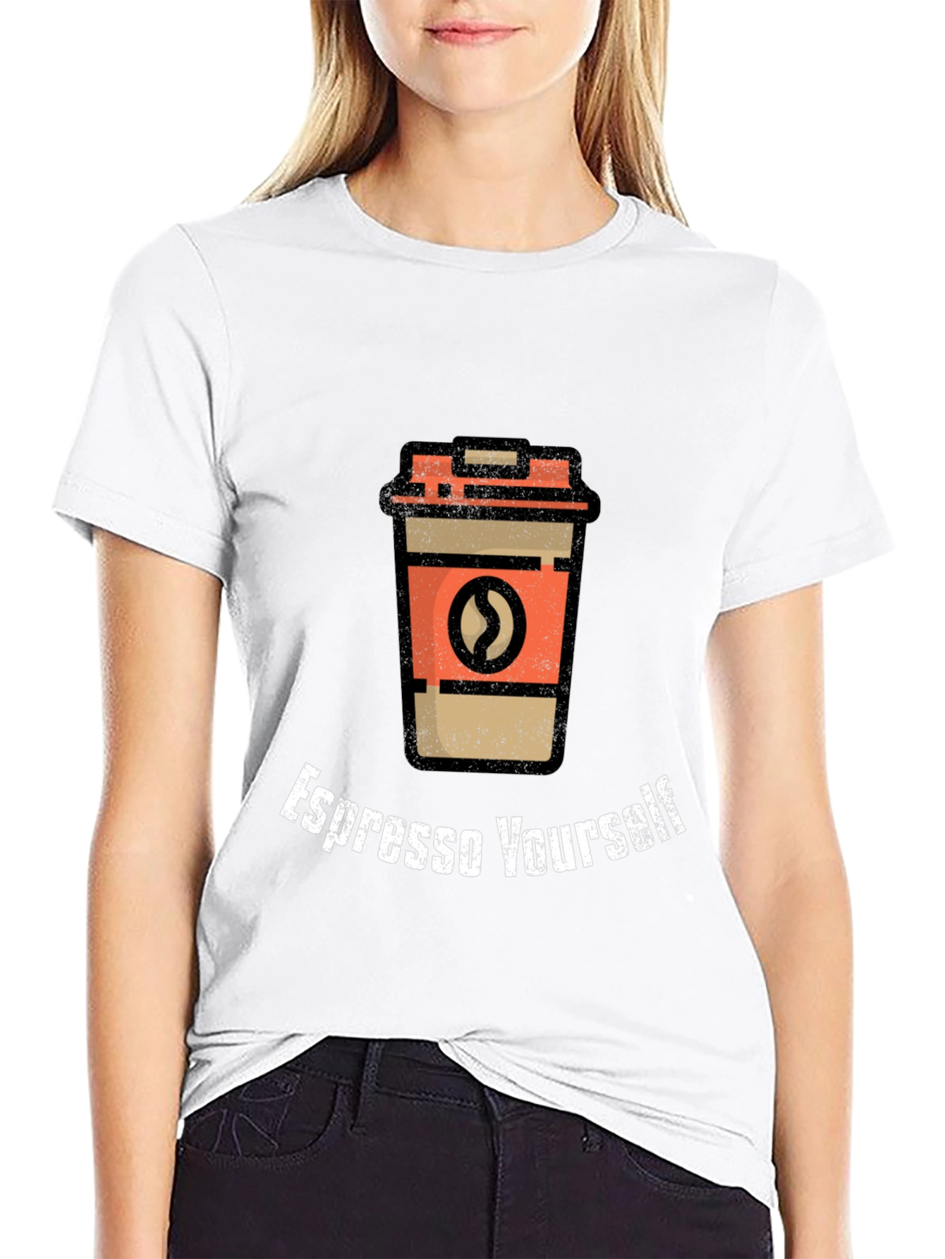 Espresso Yourself Graphic Tee - Coffee Lover T-Shirt