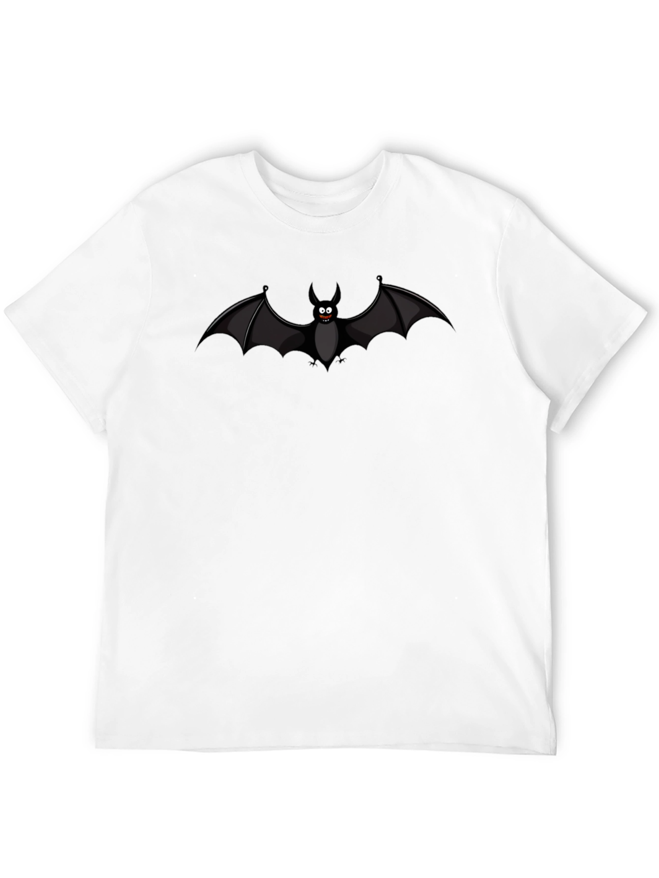 Spooky Bat Graphic Tee - Halloween Shirt
