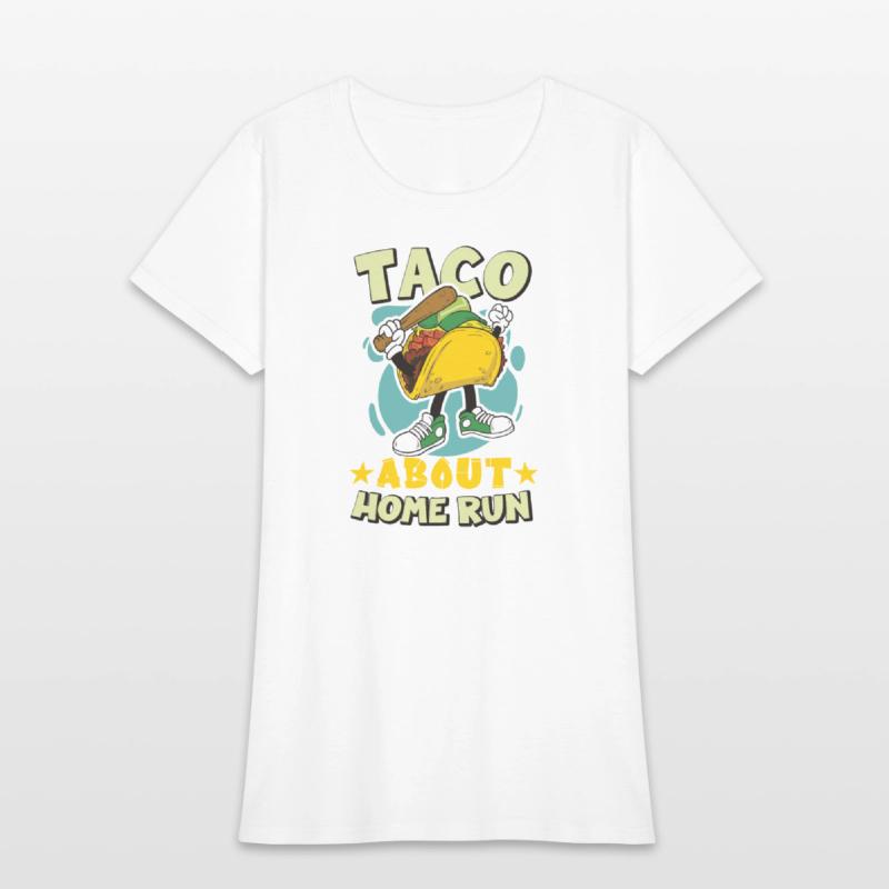 Taco Mexican Food Baseball Card Baseball Player