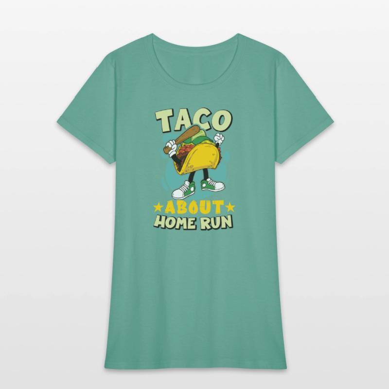 Taco Mexican Food Baseball Card Baseball Player