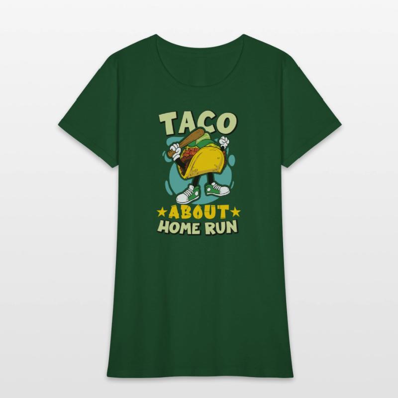 Taco Mexican Food Baseball Card Baseball Player