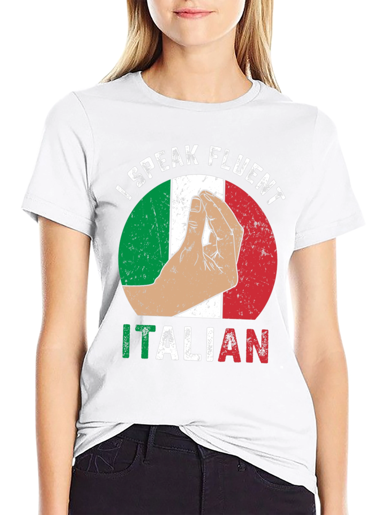 I Speak Fluent Italian Graphic T-Shirt