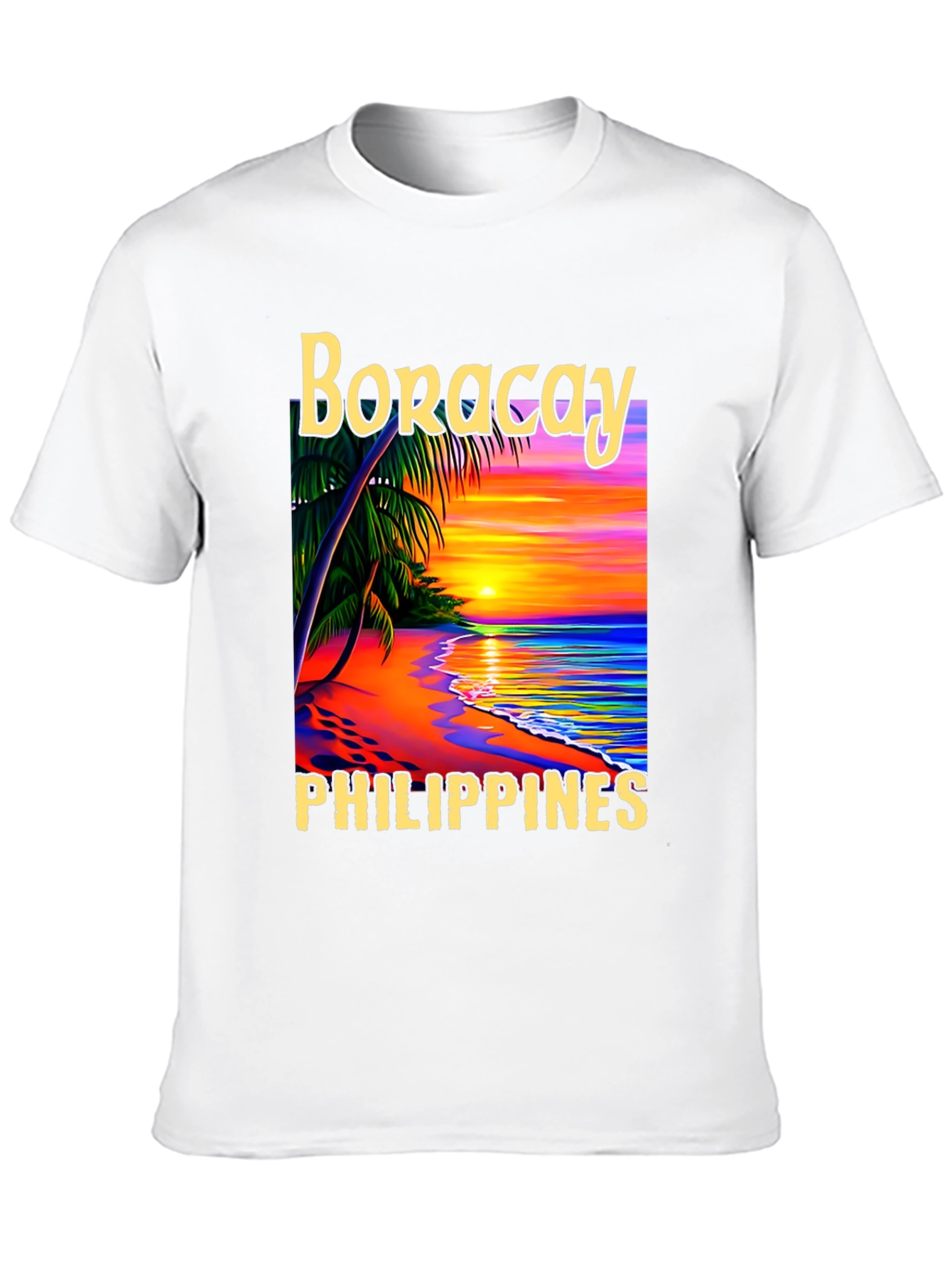 Boracay Philippines T-Shirt Tropical Beach Vacation Tee