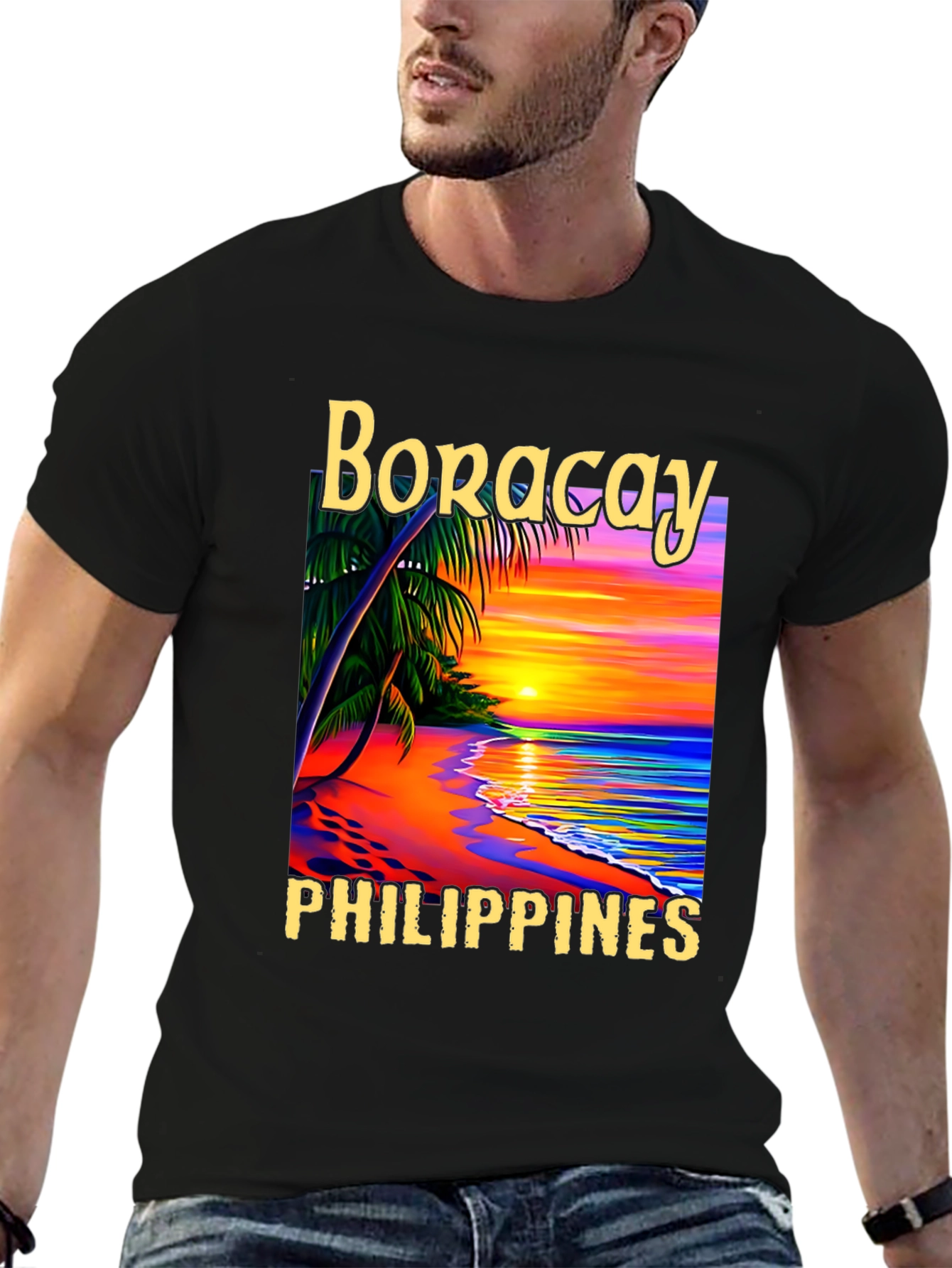 Boracay Philippines T-Shirt Tropical Beach Vacation Tee
