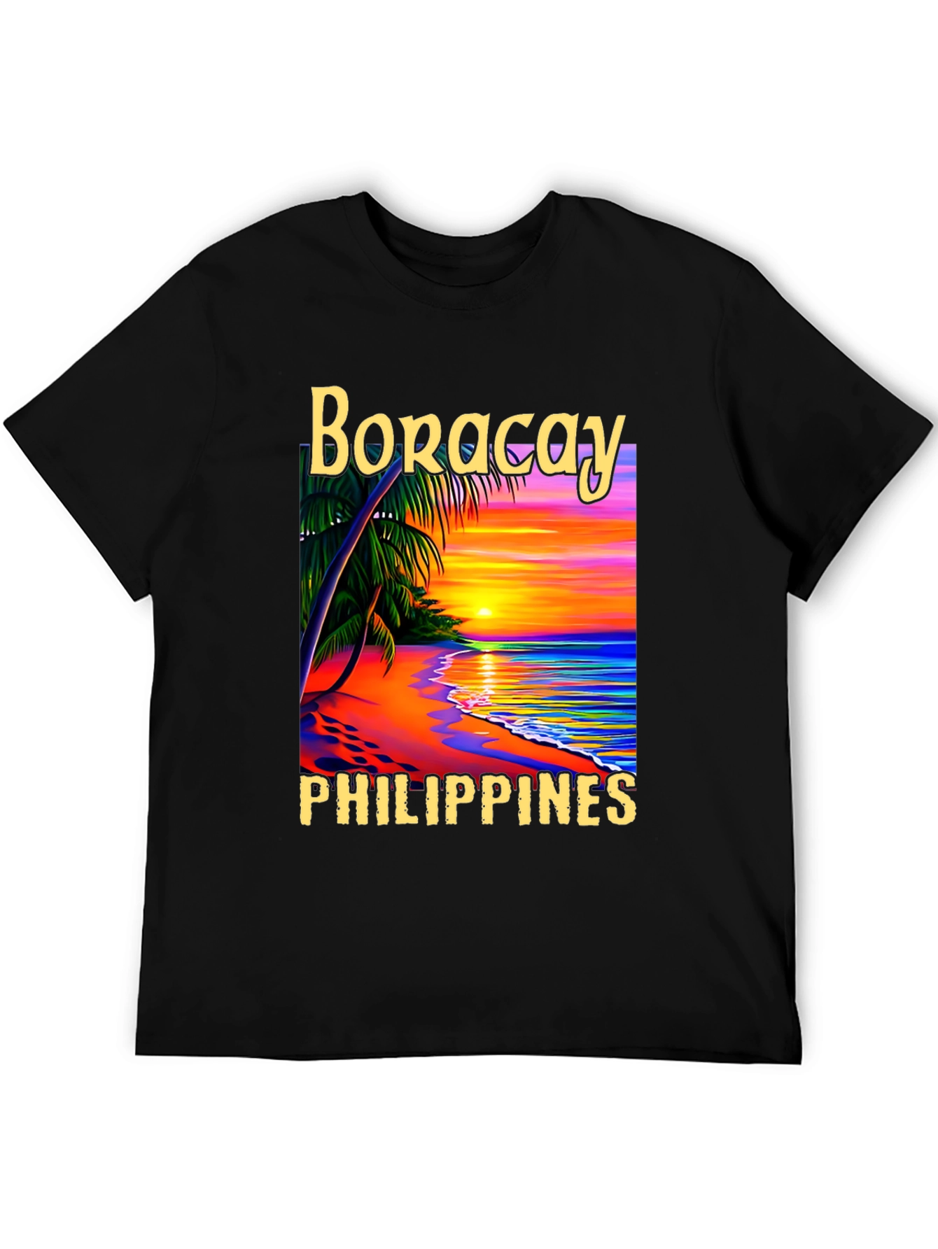 Boracay Philippines T-Shirt Tropical Beach Vacation Tee