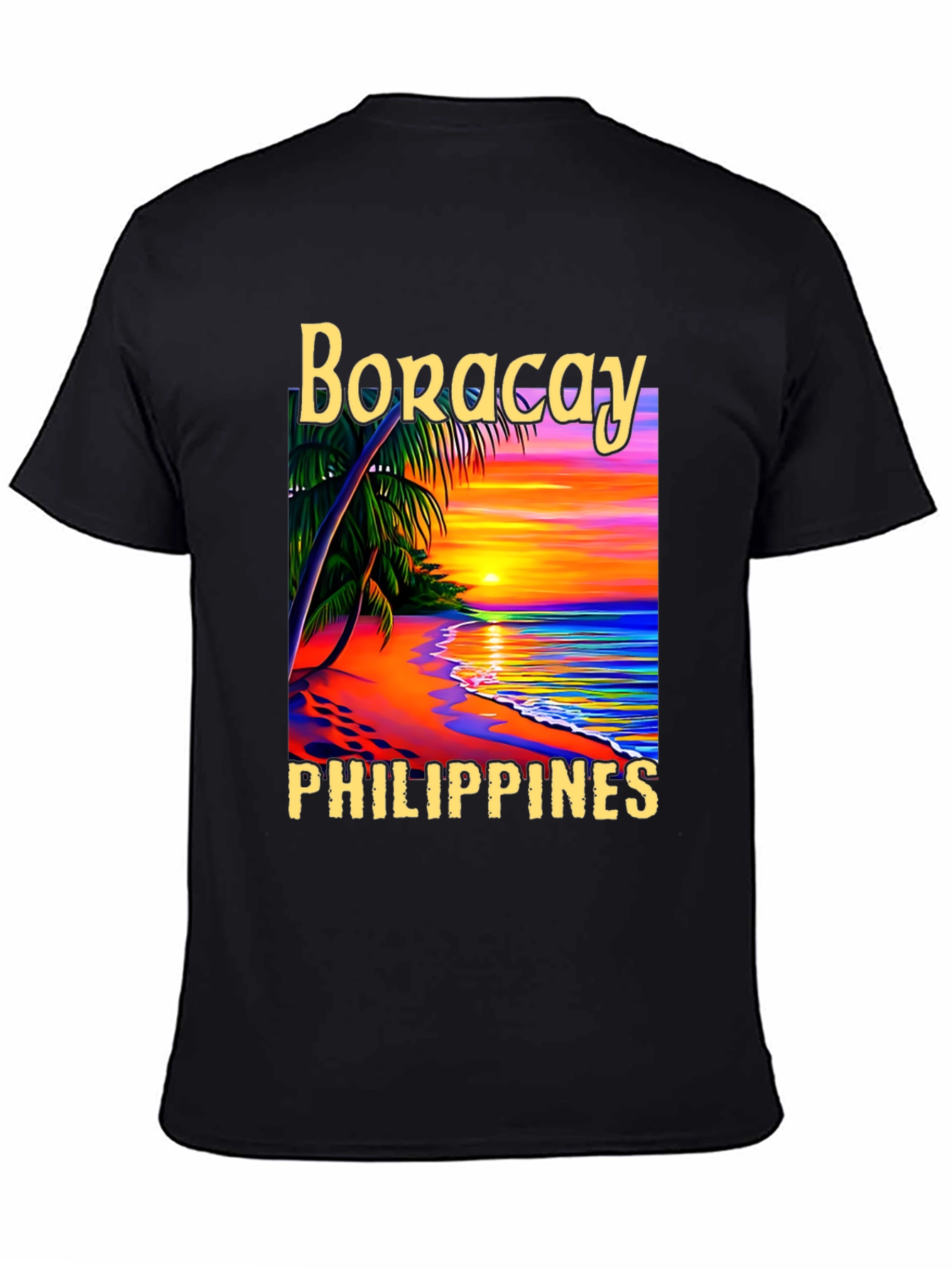Boracay Philippines T-Shirt Tropical Beach Vacation Tee