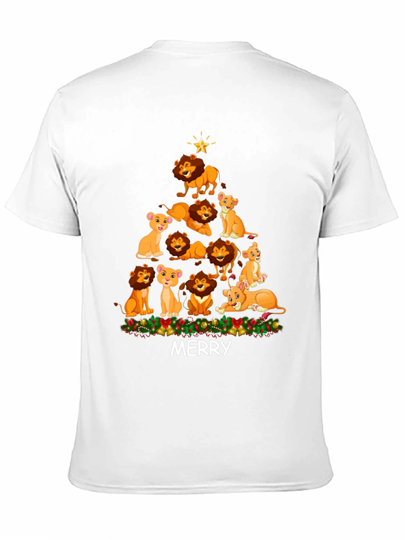Lion King Christmas T-Shirt - Merry Holiday Tee