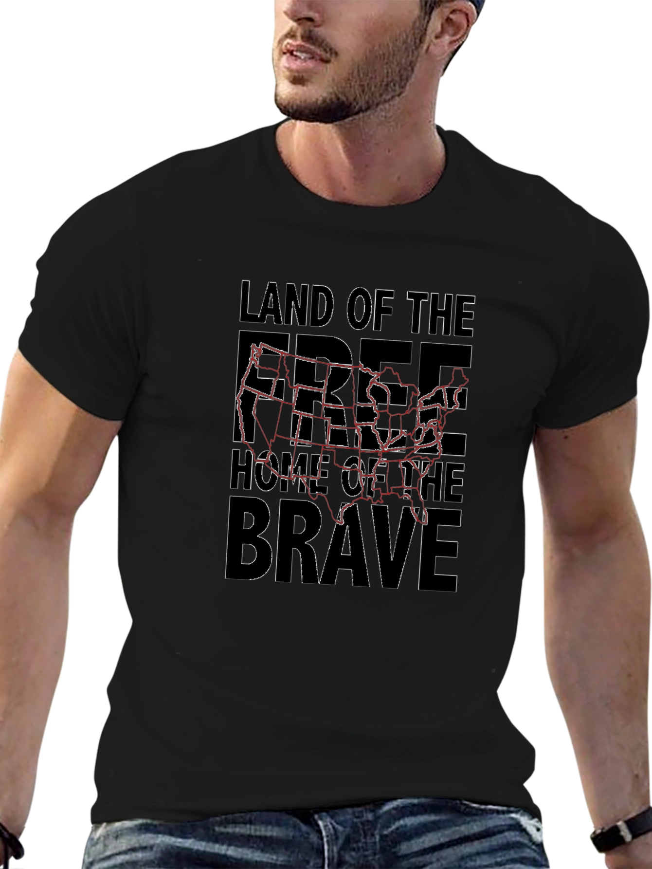 Land of the Free Graphic Tee