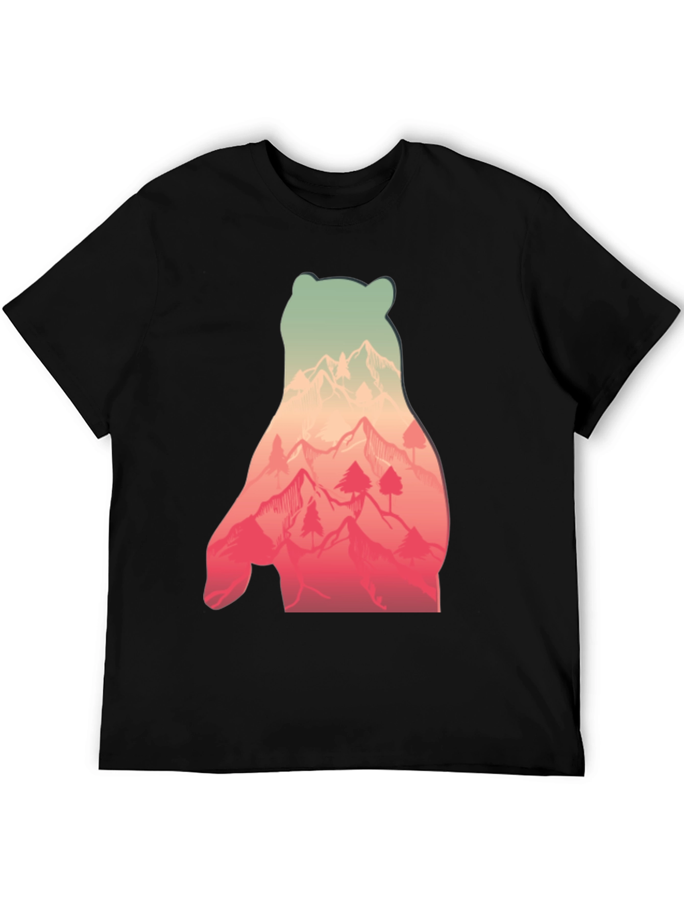 Bear Mountain Graphic Tee - Nature Lovers T-Shirt
