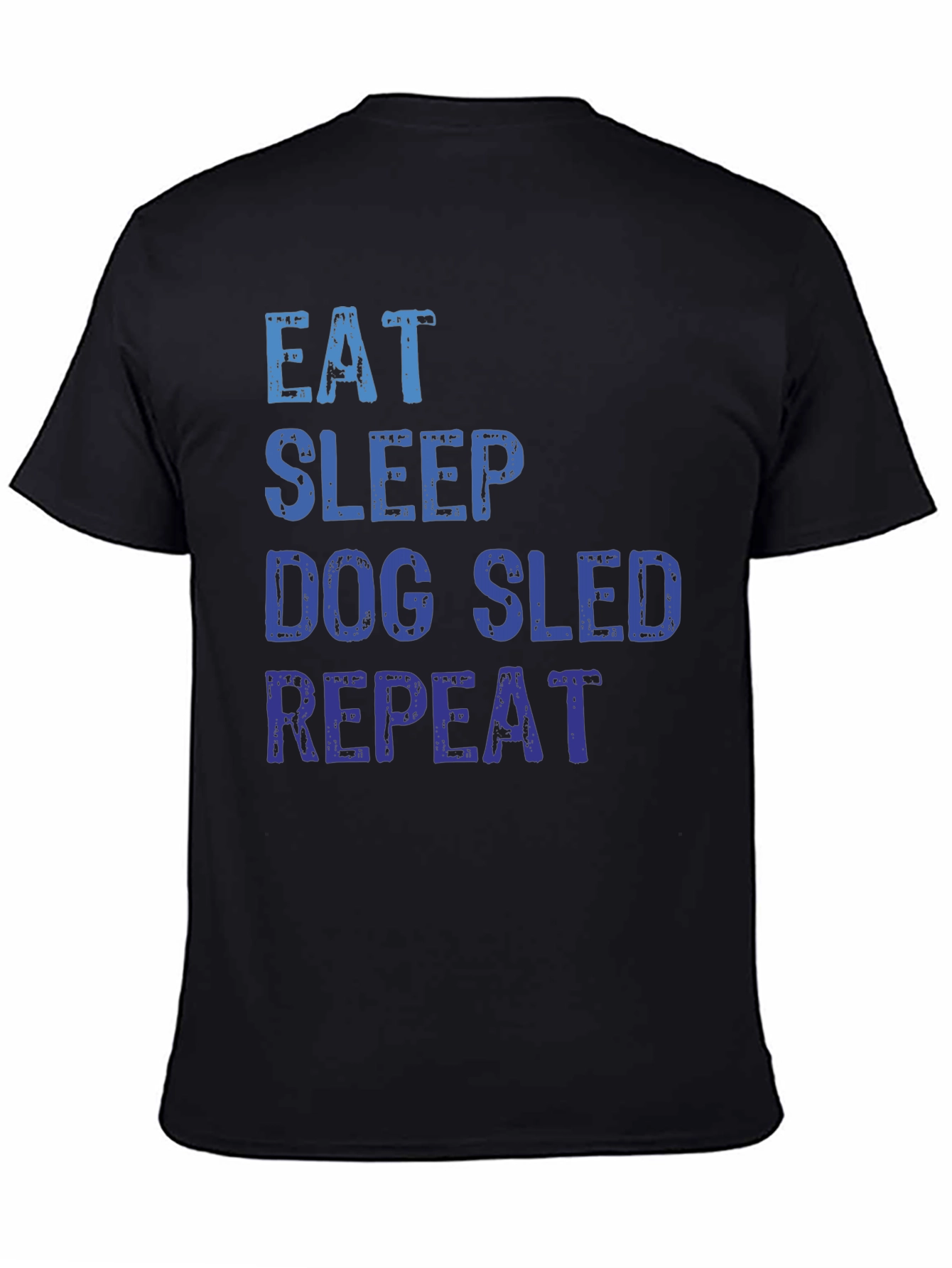 Eat Sleep Dog Sled Repeat T-Shirt